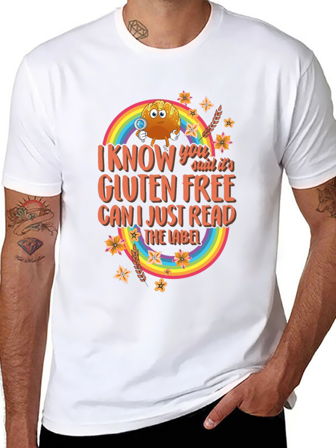 Gluten-Free T-Shirt: Can I Just Read the Label?