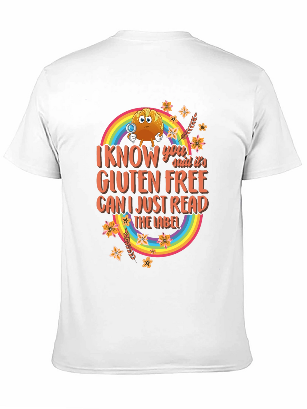 Gluten-Free T-Shirt: Can I Just Read the Label?