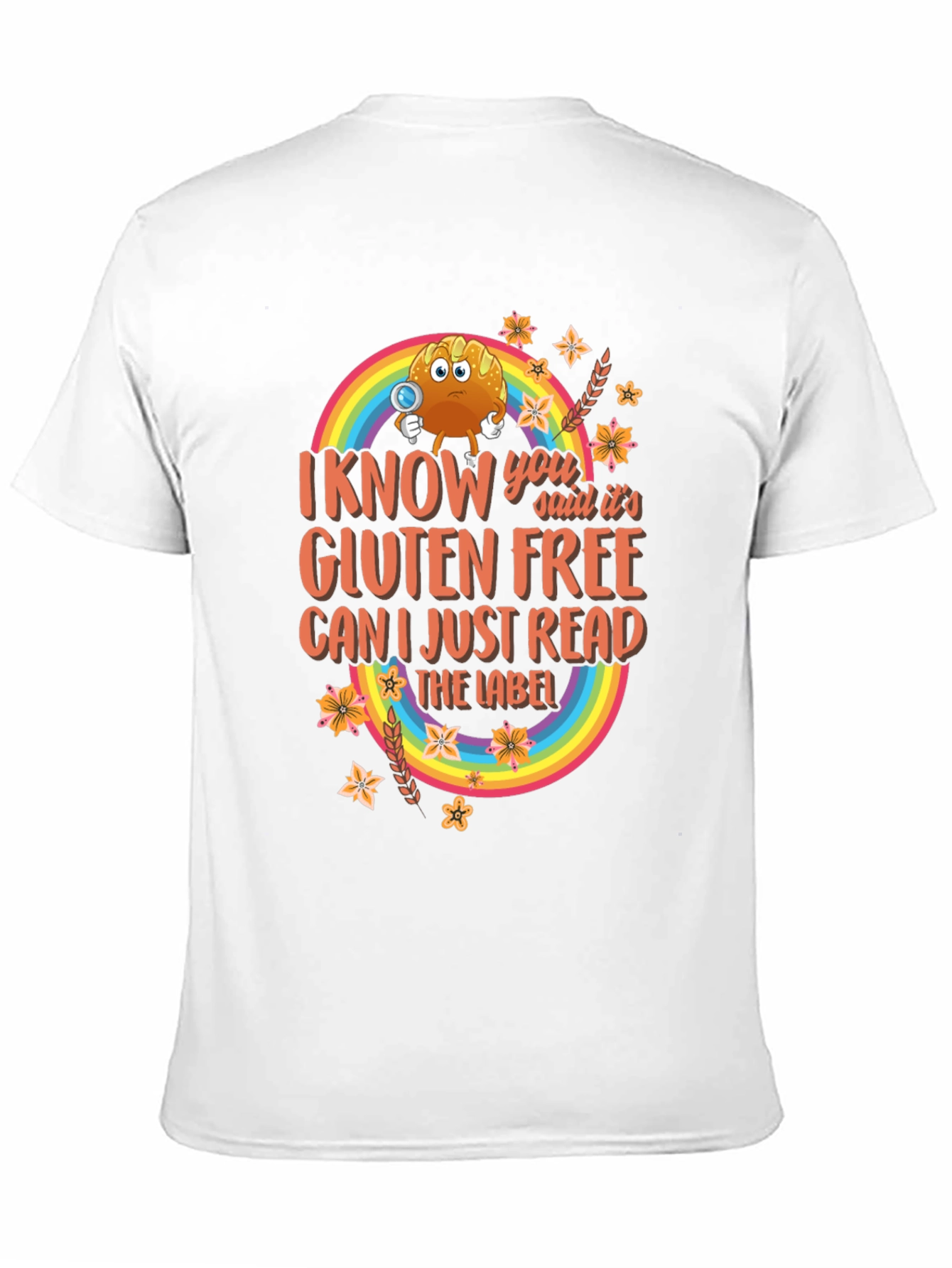 Gluten-Free T-Shirt: Can I Just Read the Label?