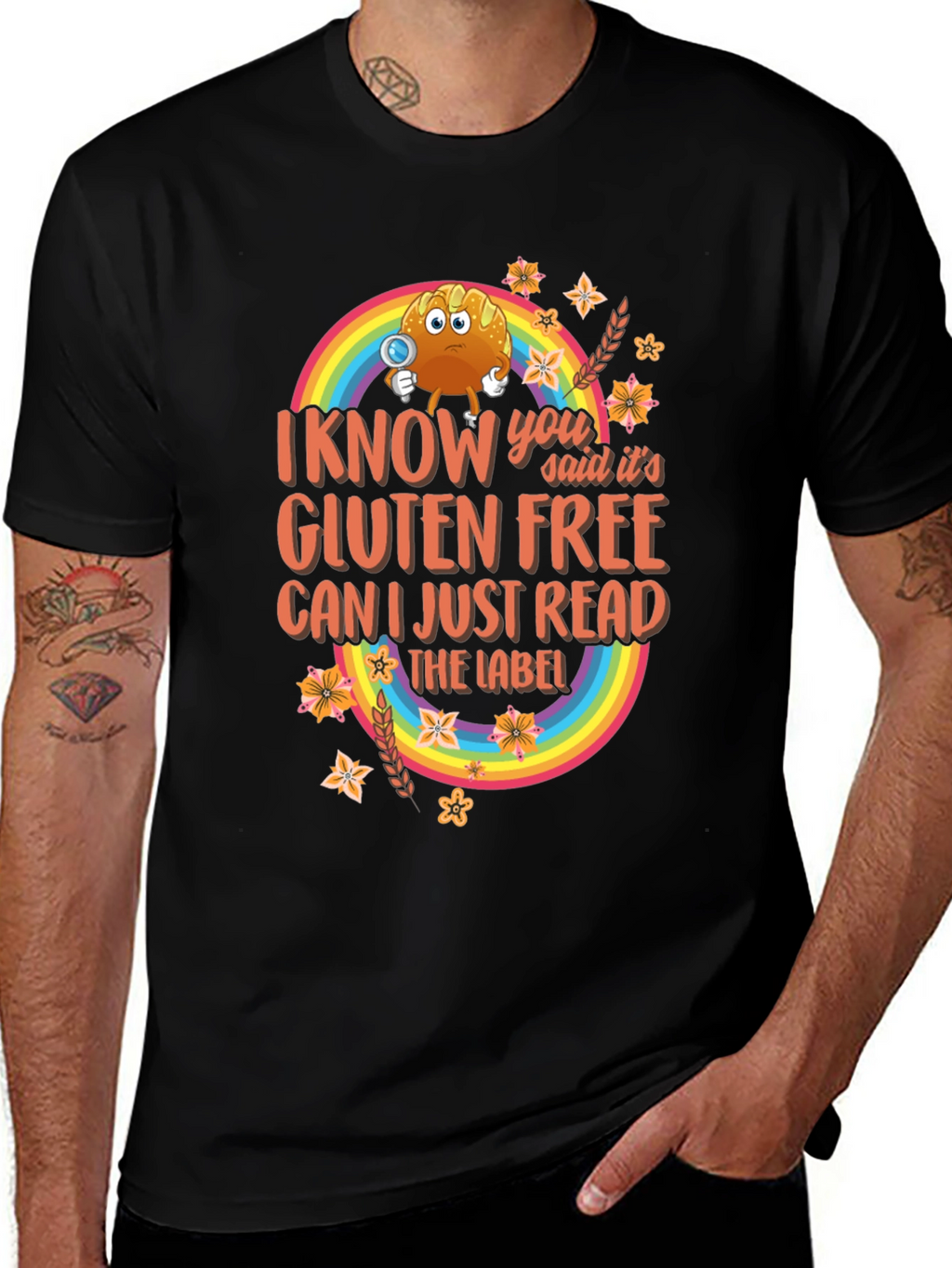 Gluten-Free T-Shirt: Can I Just Read the Label?