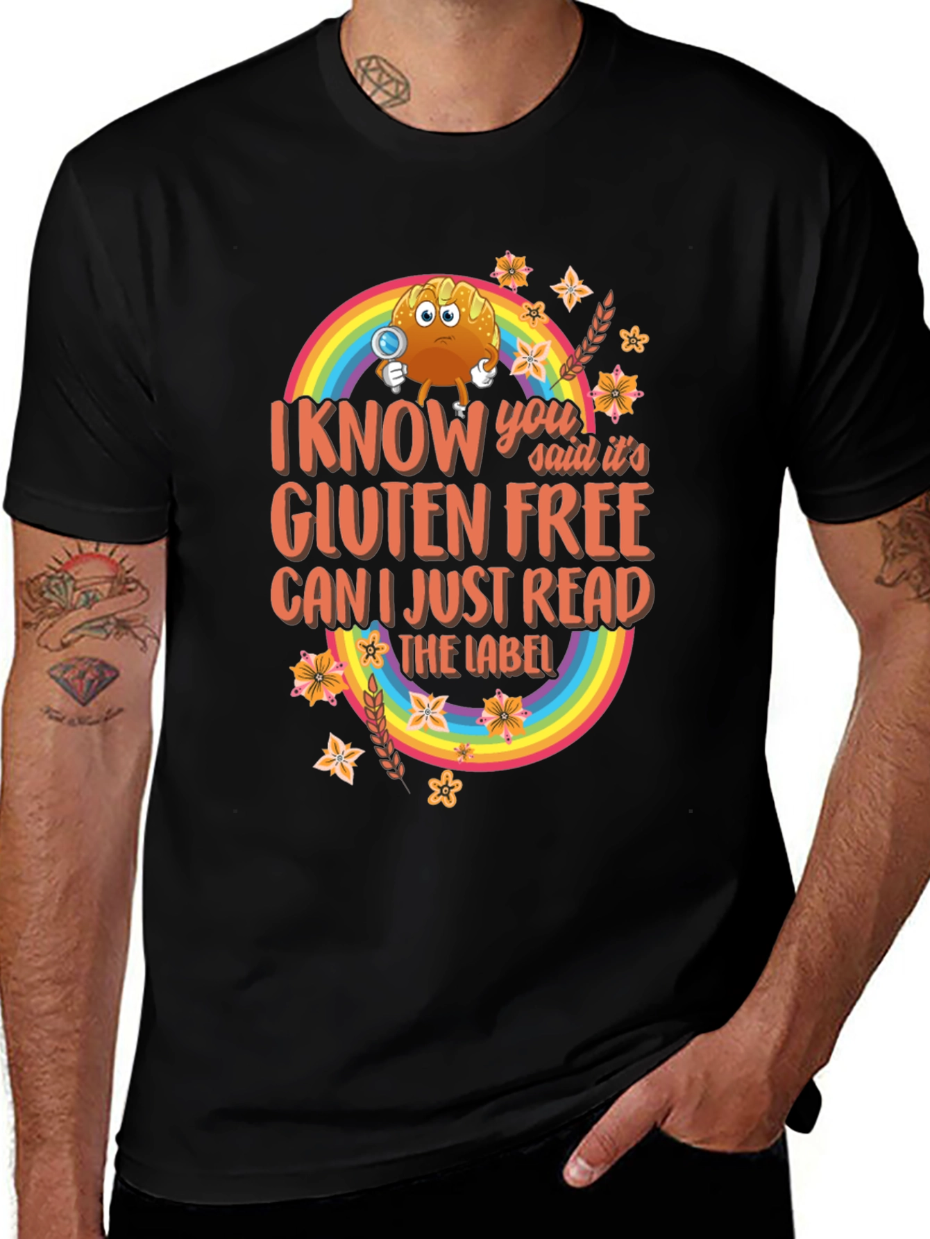 Gluten-Free T-Shirt: Can I Just Read the Label?