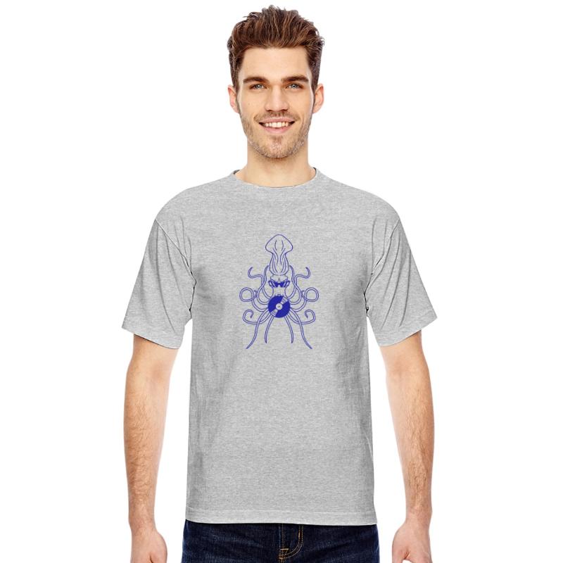 DJ Octopus Kraken Giant Squid Music Record Party