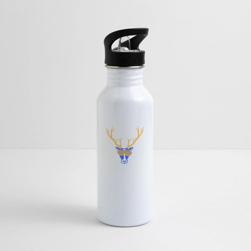 DJ Stag Antlers Head Sunglasses Face Party Music
