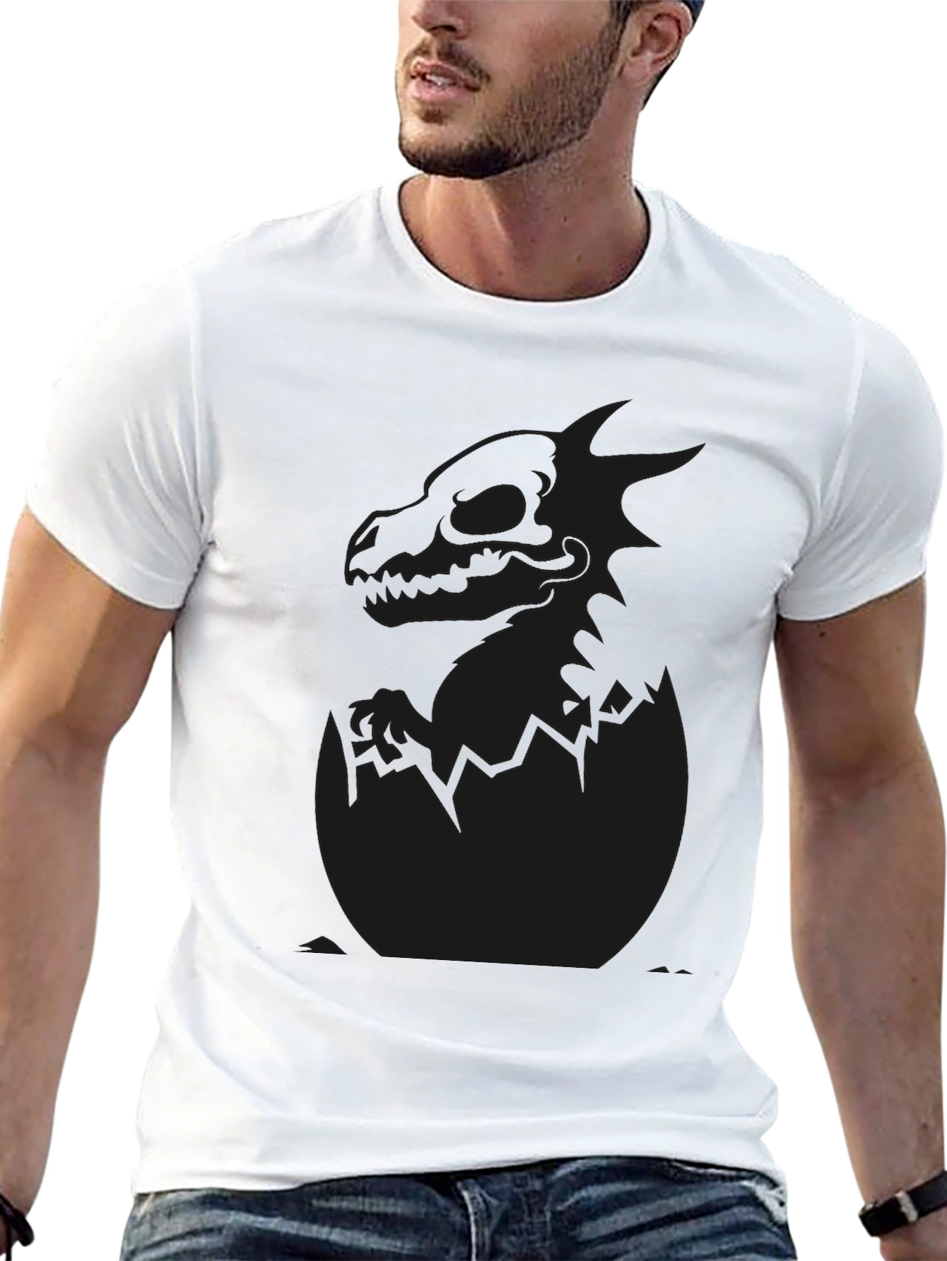 Black Dragon Hatching T-Shirt