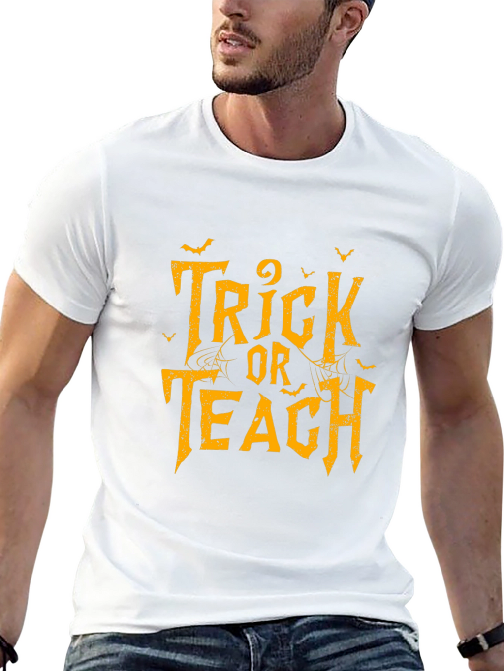 Trick or Teach Halloween T-Shirt for Teachers