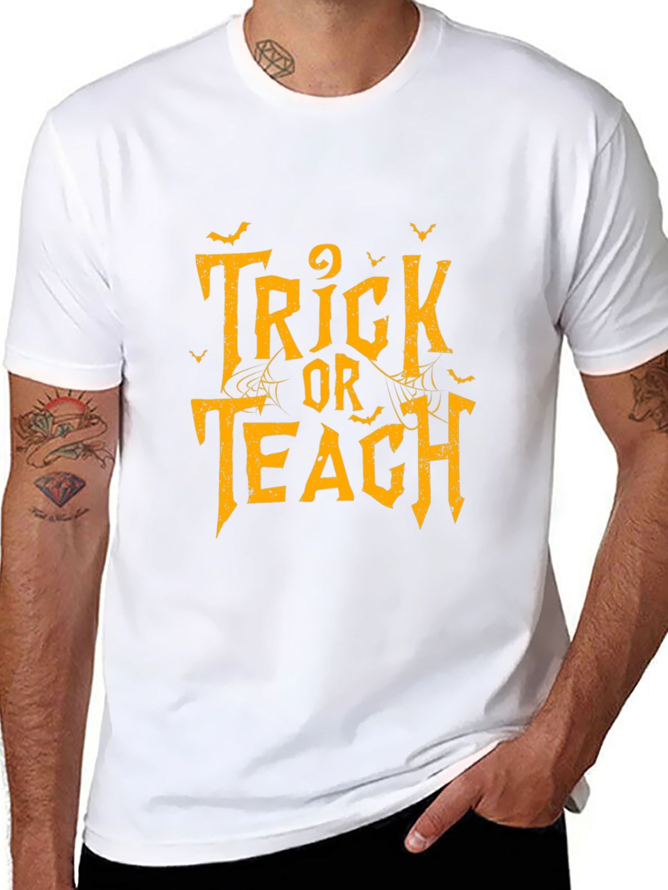 Trick or Teach Halloween T-Shirt for Teachers