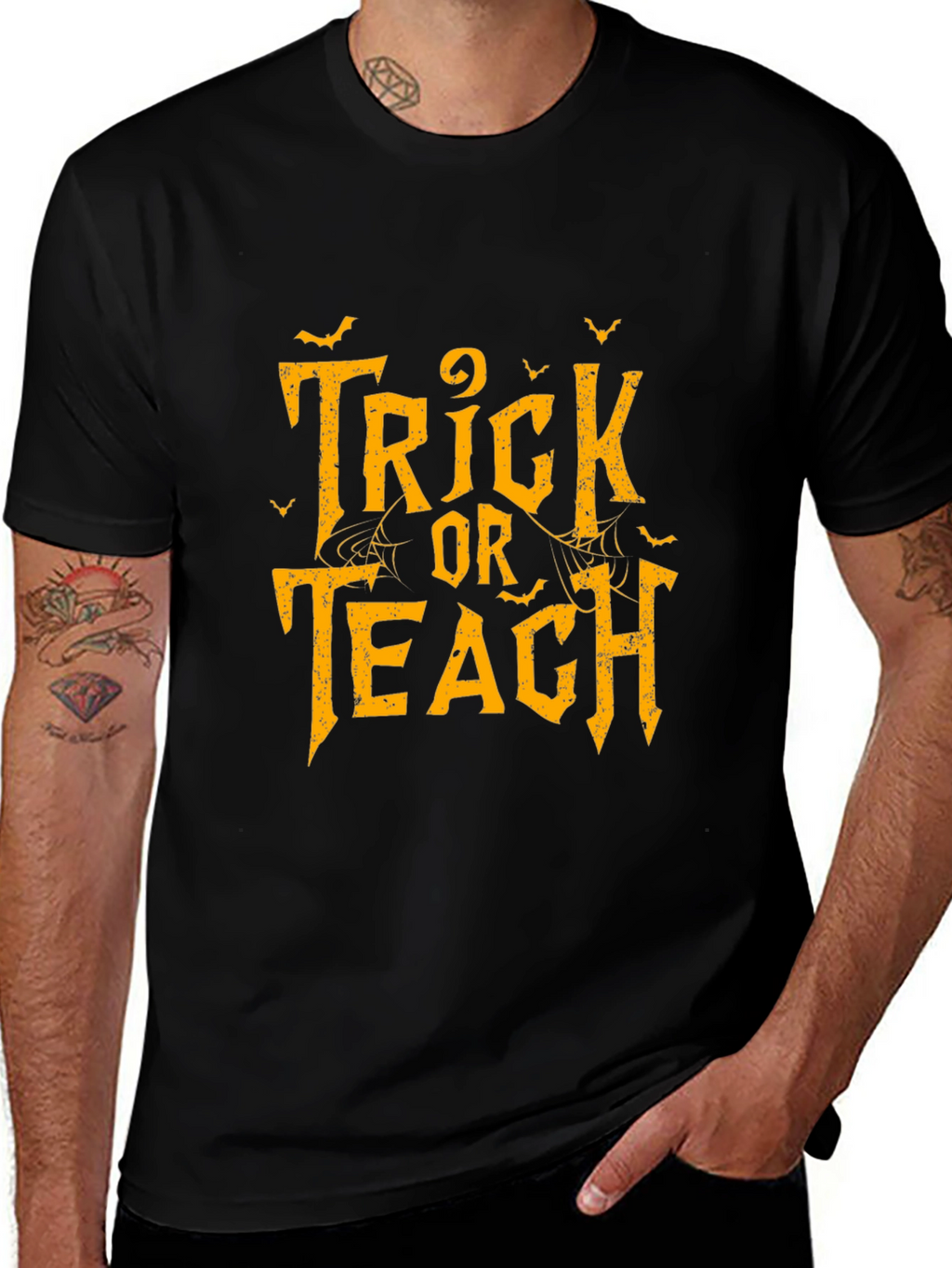 Trick or Teach Halloween T-Shirt for Teachers