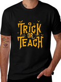 Trick or Teach Halloween T-Shirt for Teachers