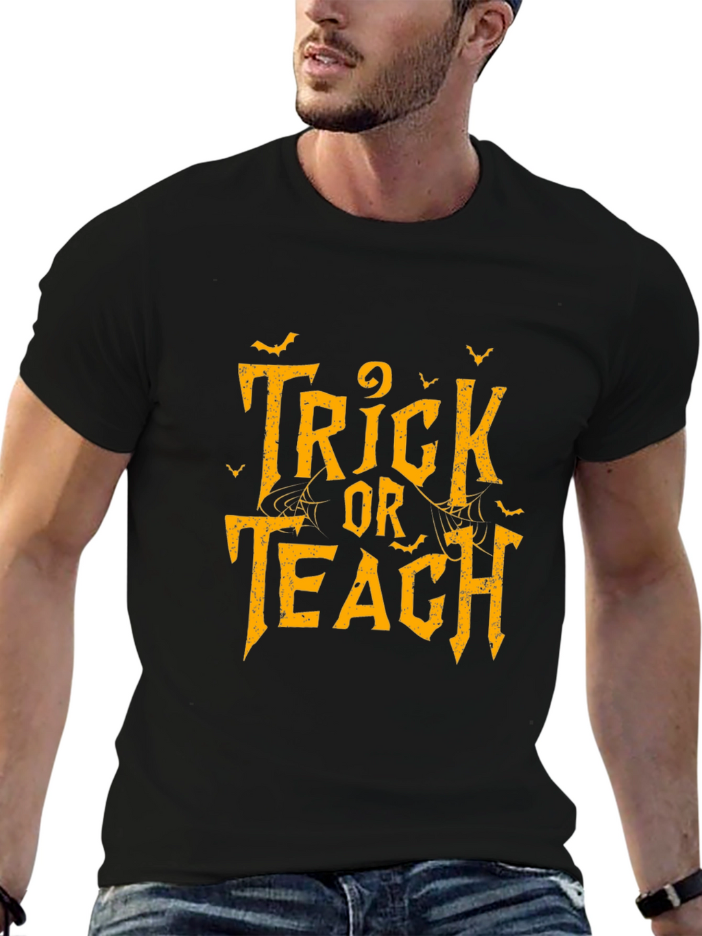 Trick or Teach Halloween T-Shirt for Teachers