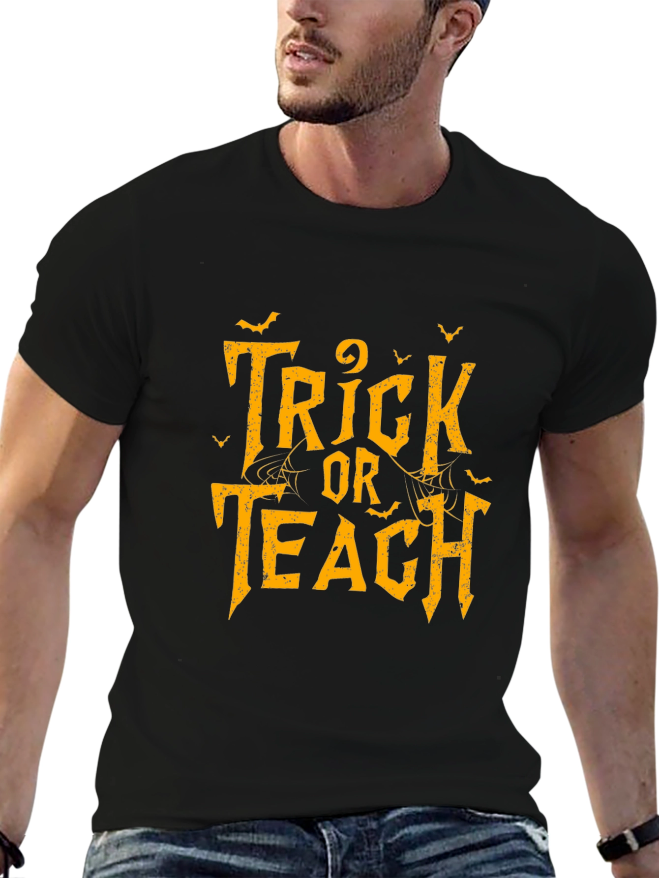 Trick or Teach Halloween T-Shirt for Teachers