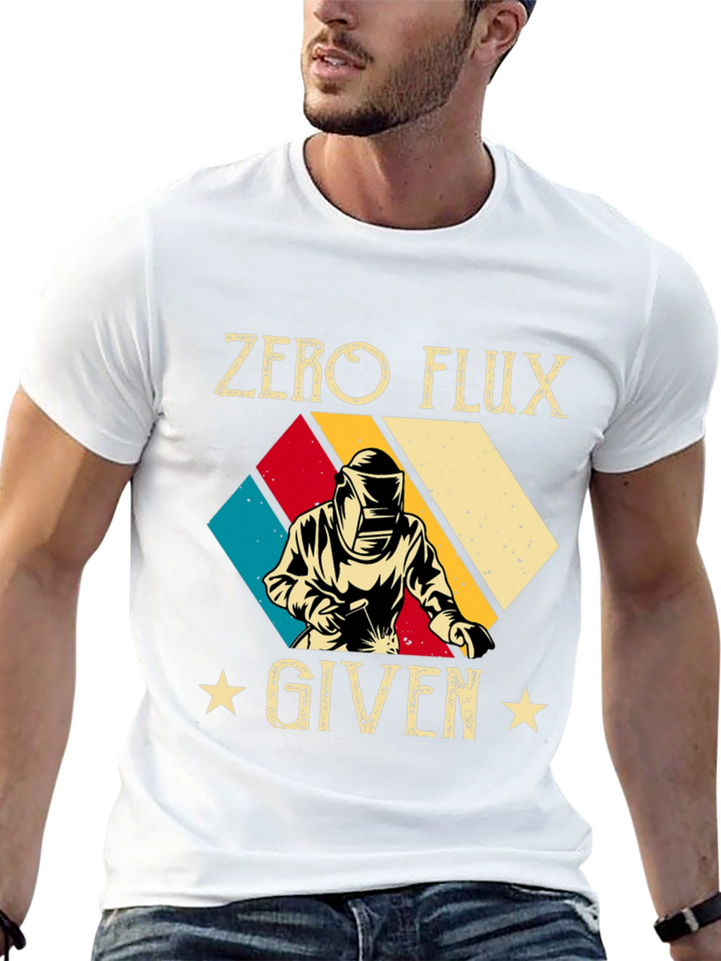 Zero Flux Given Black Graphic Tee
