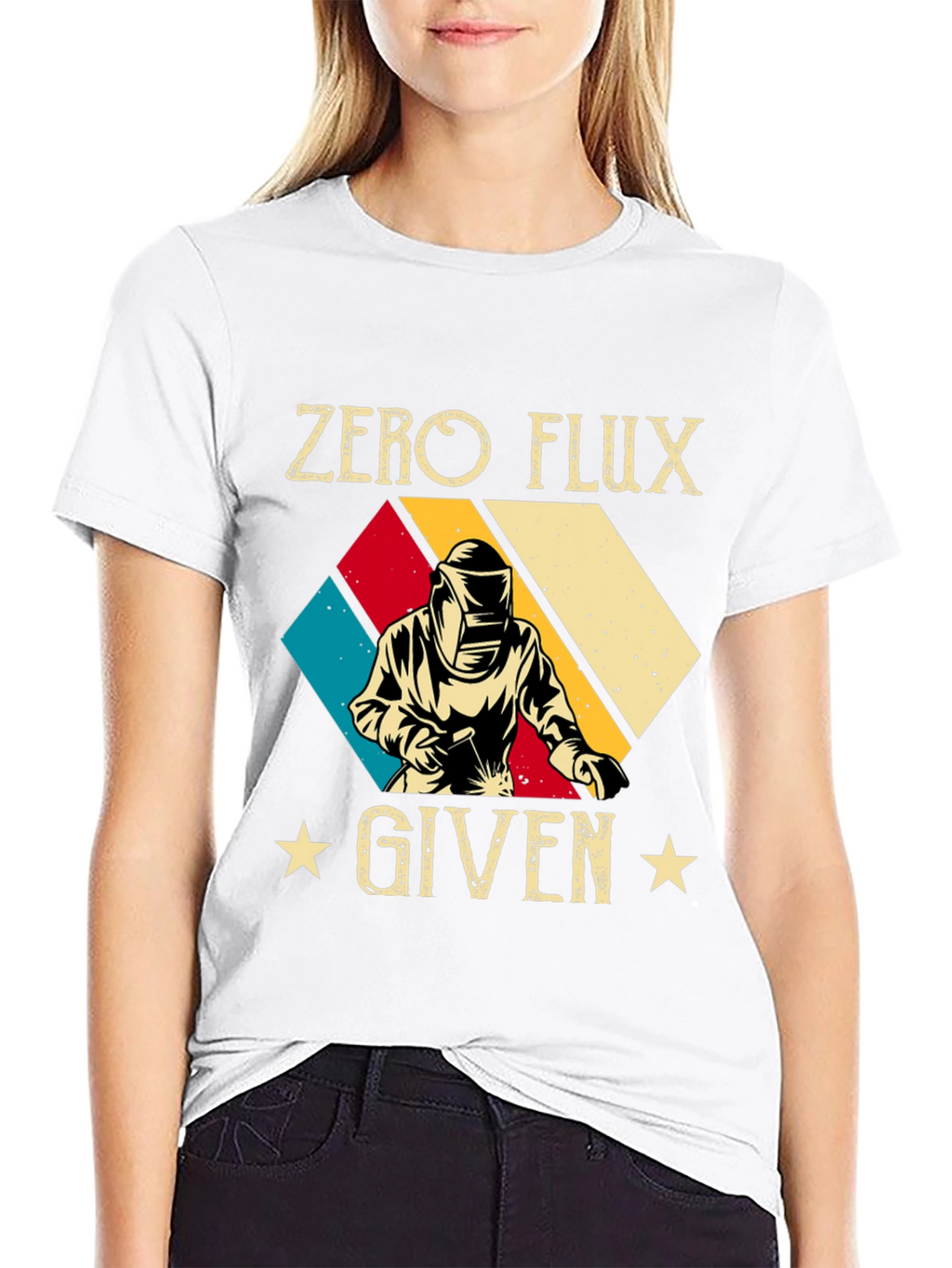 Zero Flux Given Black Graphic Tee