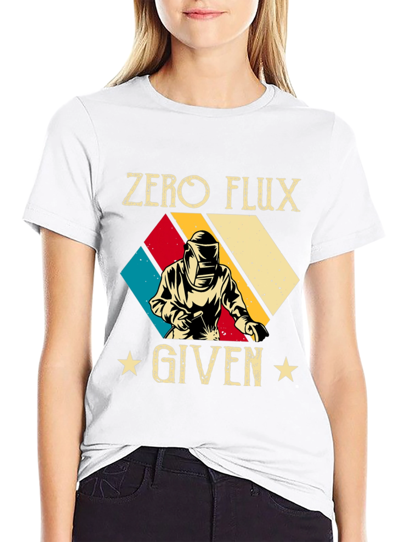 Zero Flux Given Black Graphic Tee