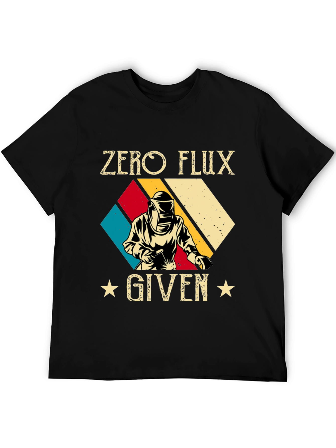 Zero Flux Given Black Graphic Tee