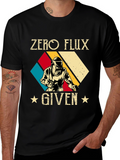Zero Flux Given Black Graphic Tee
