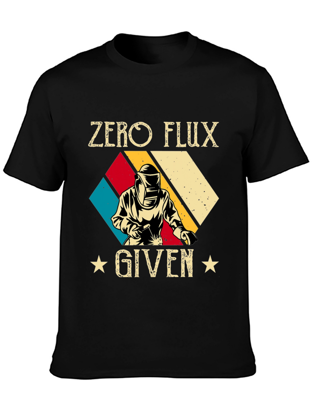 Zero Flux Given Black Graphic Tee
