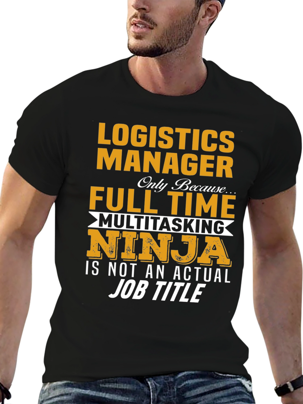 Logistics Manager Full Time Ninja T-Shirt