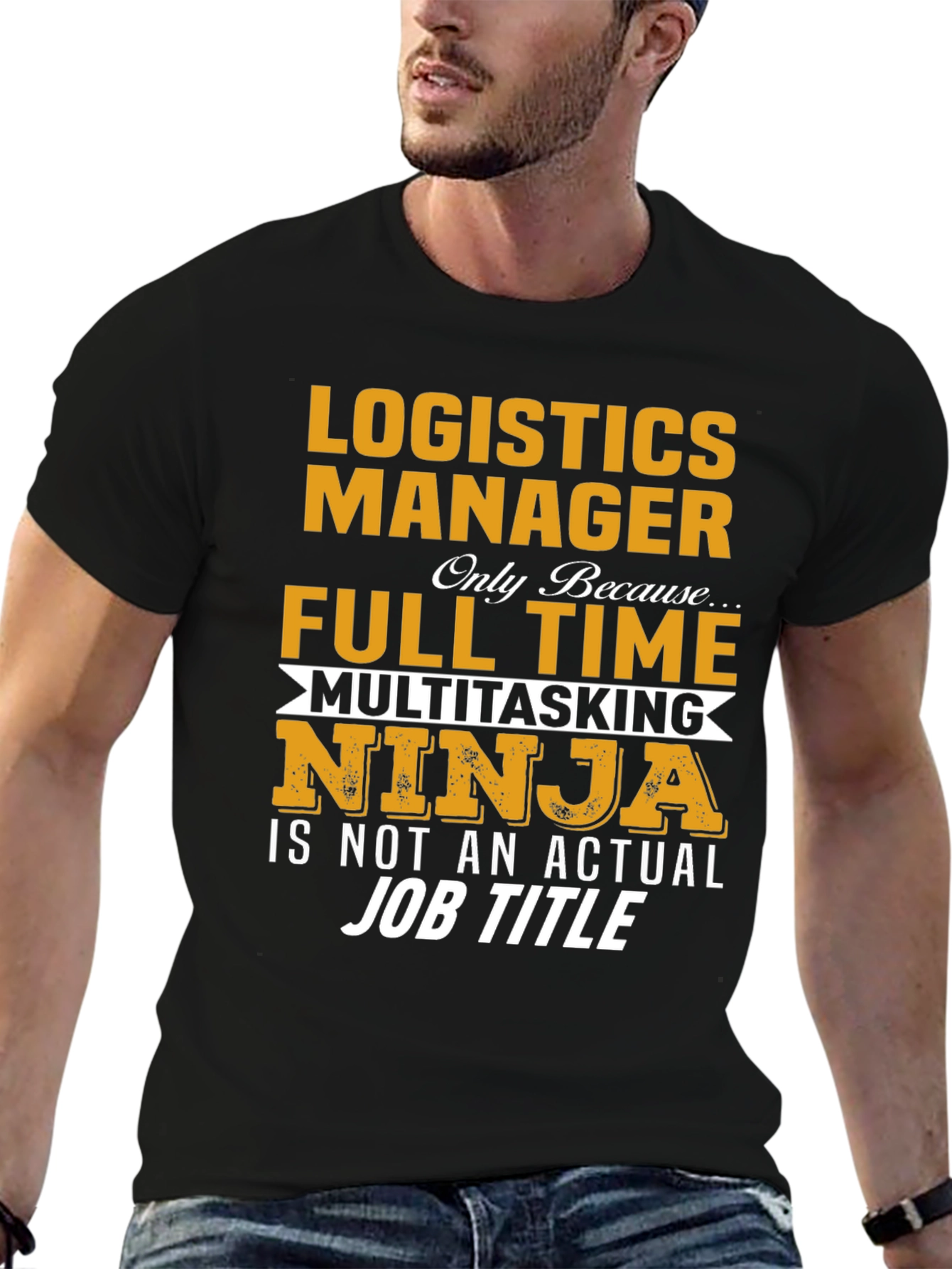 Logistics Manager Full Time Ninja T-Shirt