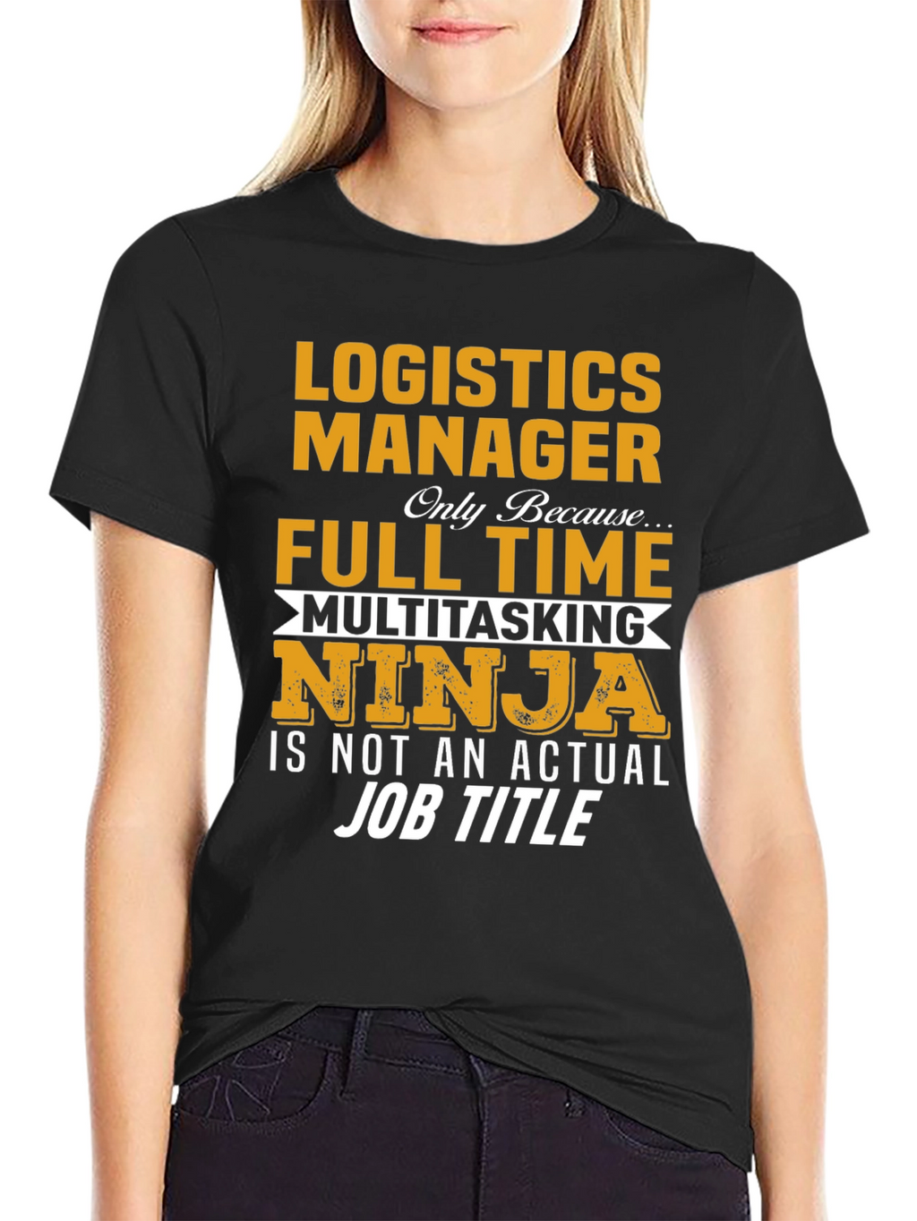 Logistics Manager Full Time Ninja T-Shirt