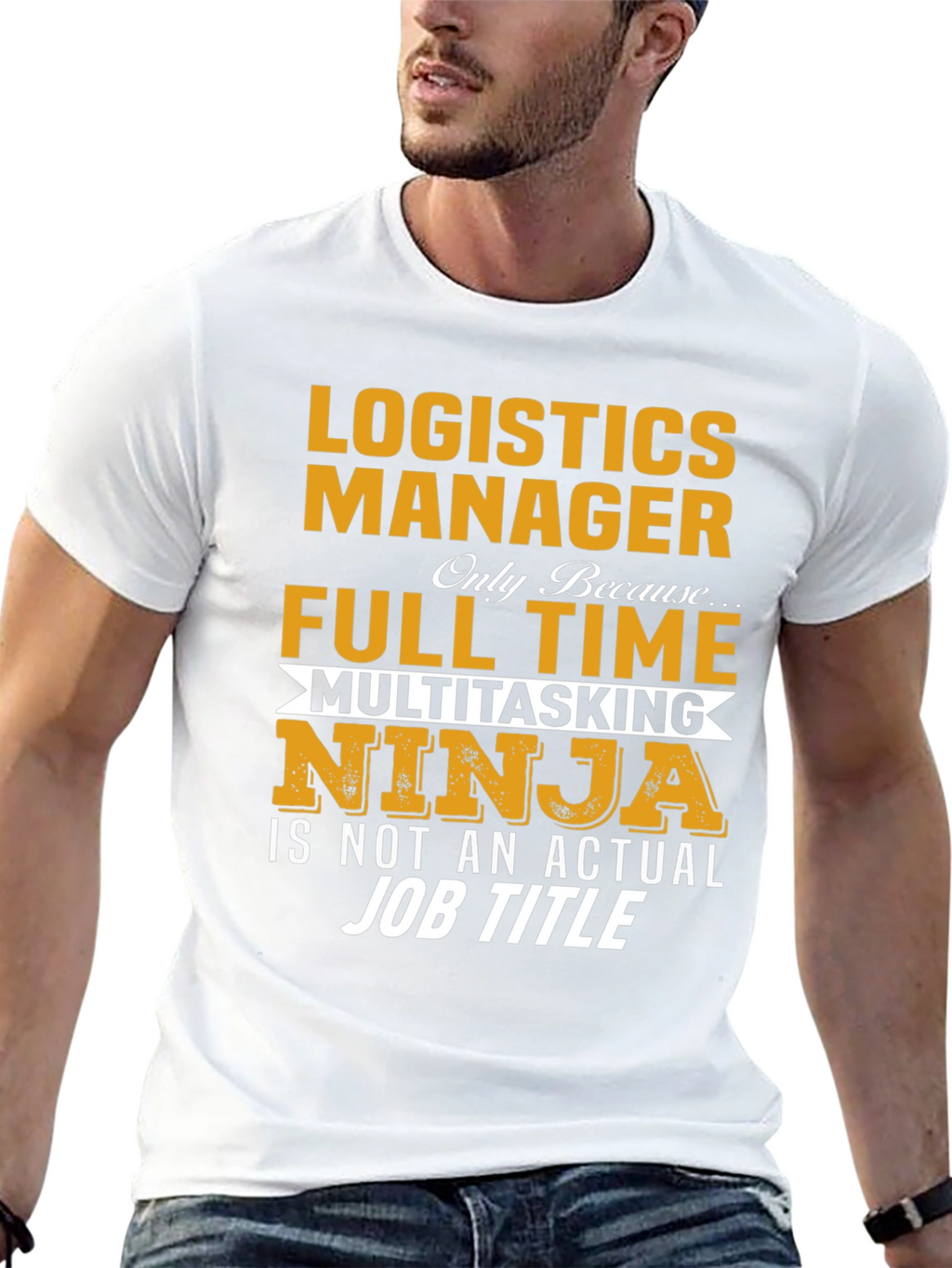 Logistics Manager Full Time Ninja T-Shirt