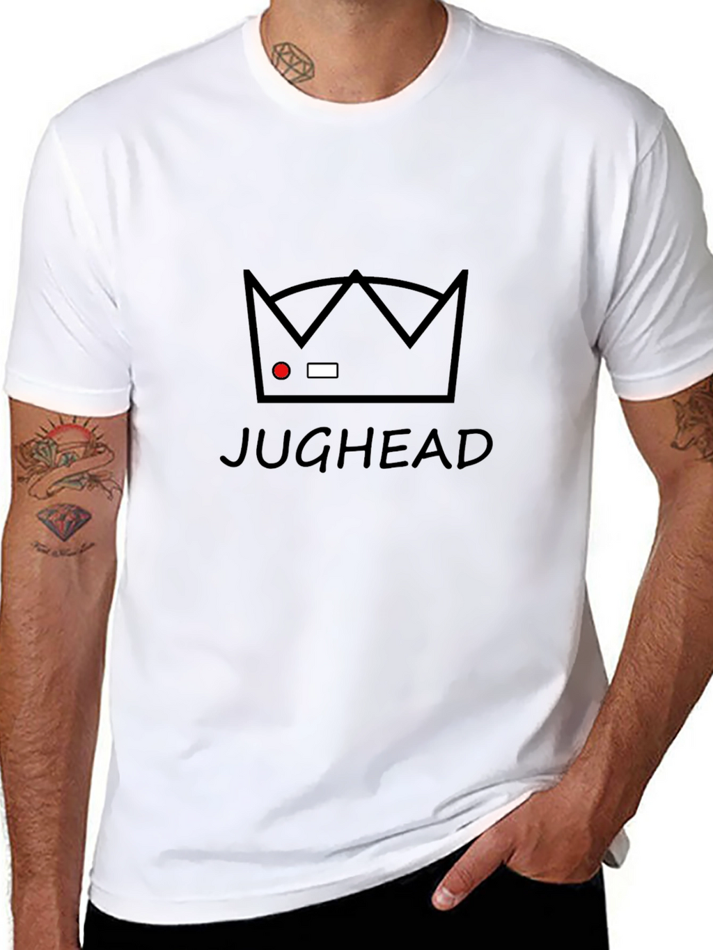 Jughead Crown Black T-Shirt - Trendy & Comfortable