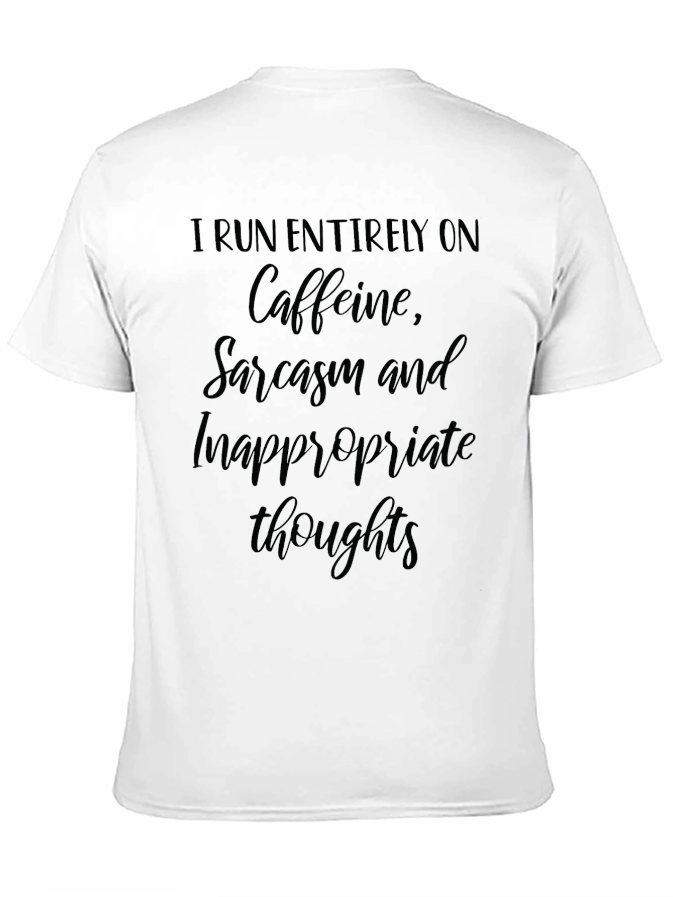 Sarcastic Caffeine Thought T-Shirt
