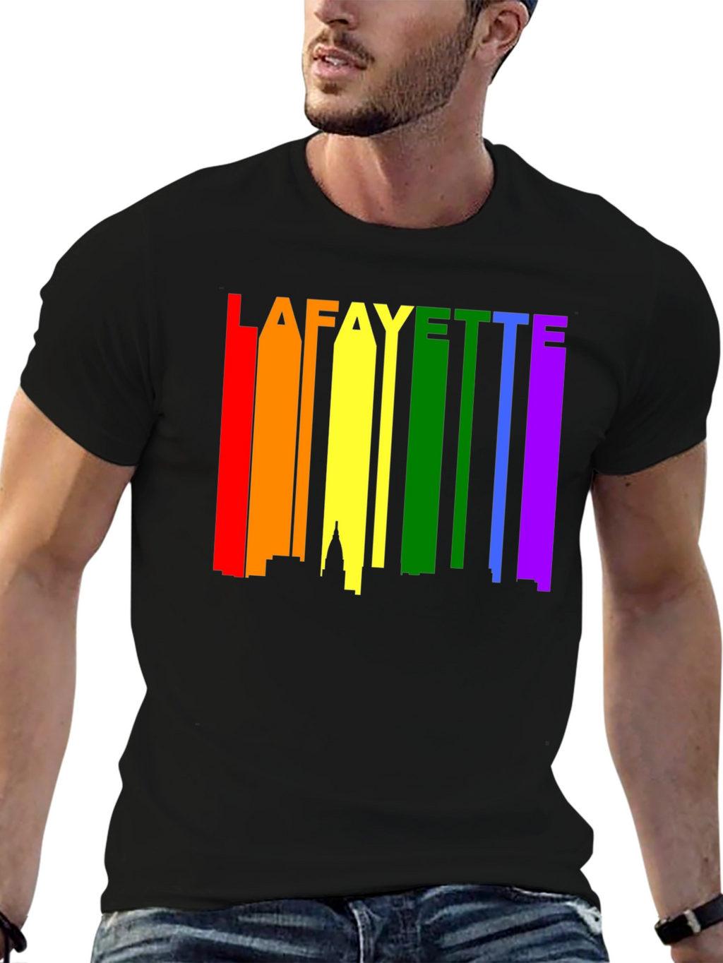Lafayette Rainbow Pride T-Shirt