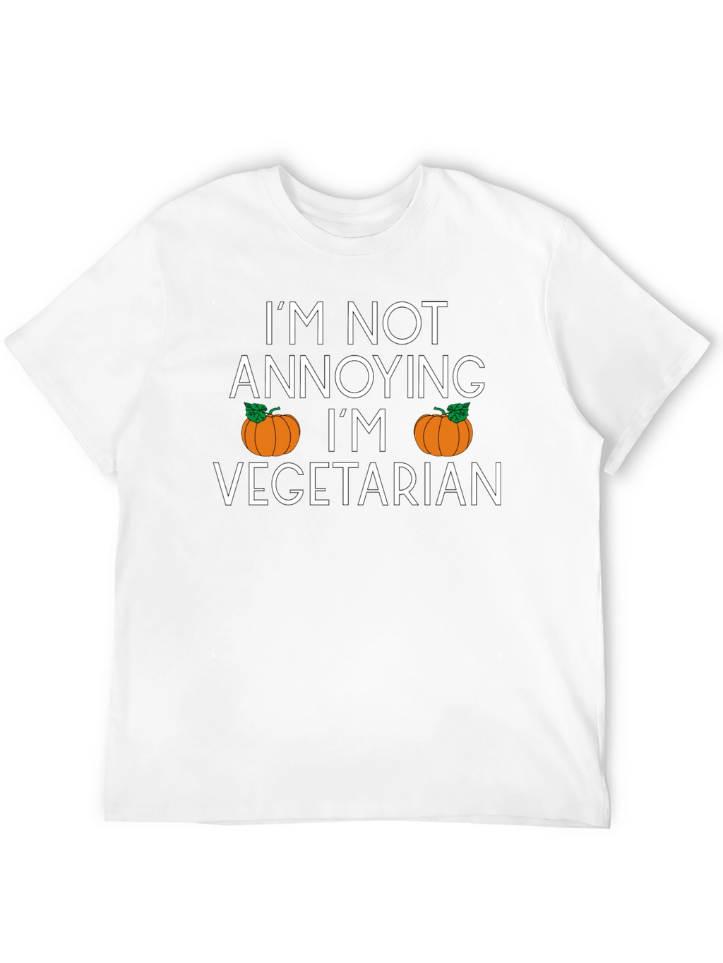 Im Not Annoying Im Vegetarian Funny T-Shirt