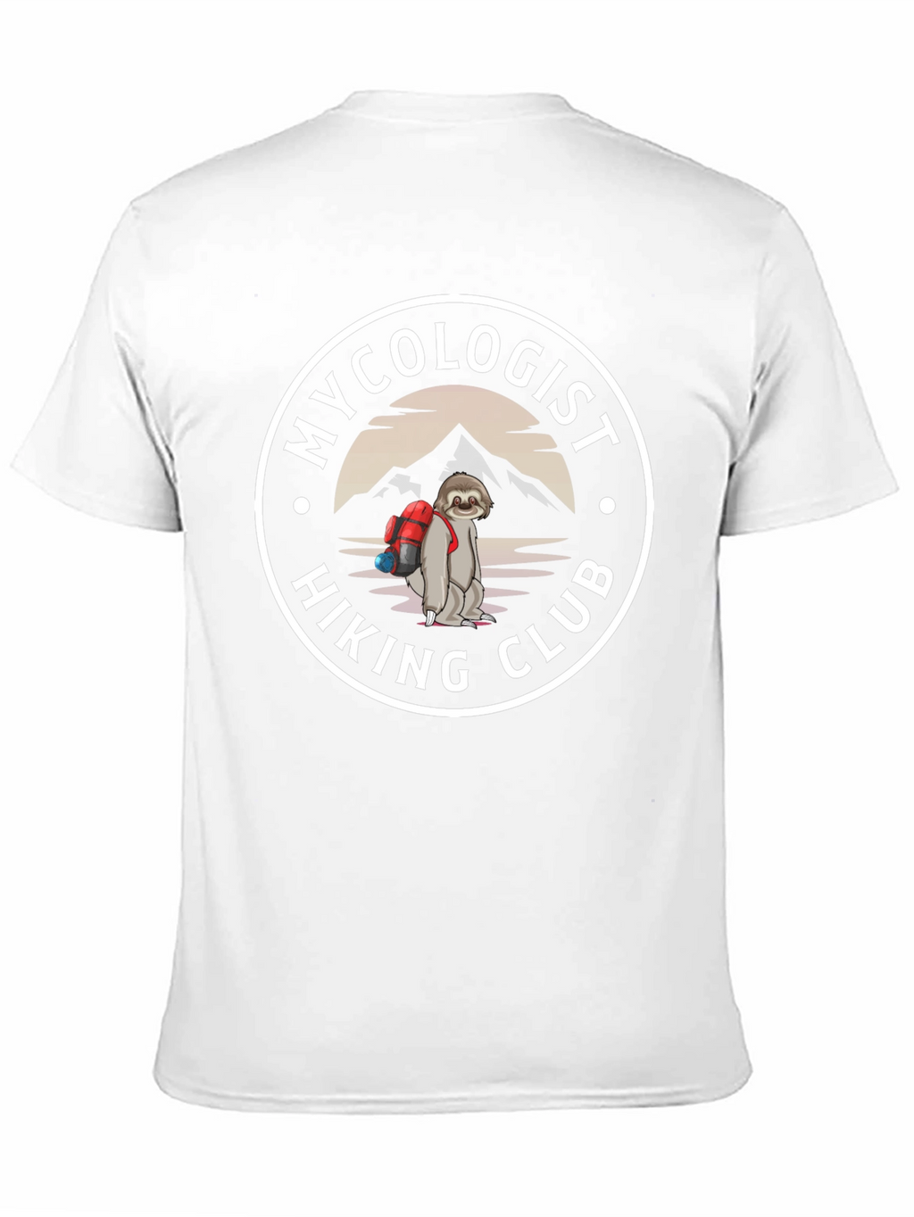 Mycologist Hiking Club Sloth T-Shirt