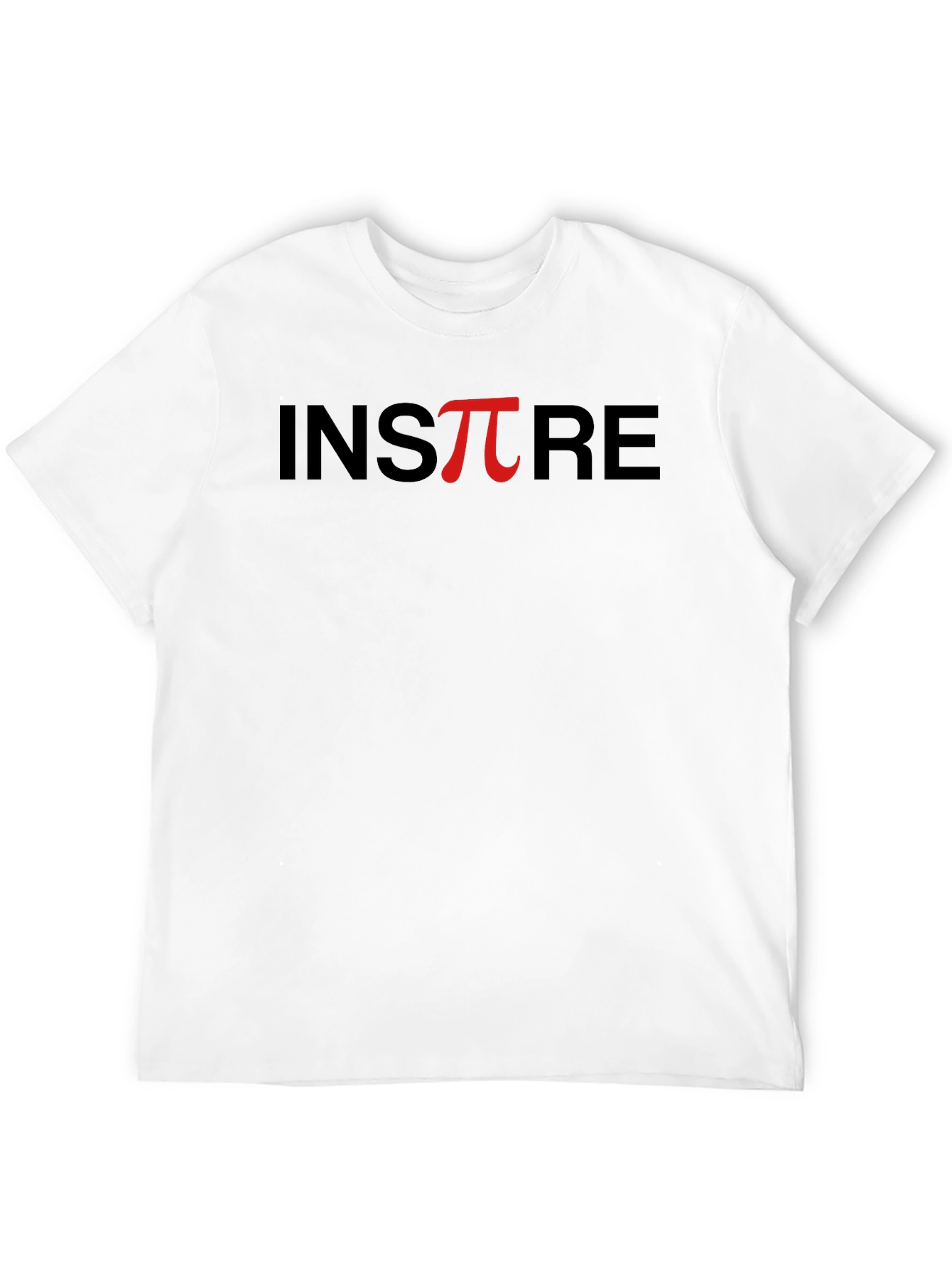 Inspire Pi Math T-Shirt - Black Short Sleeve