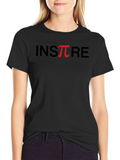 Inspire Pi Math T-Shirt - Black Short Sleeve