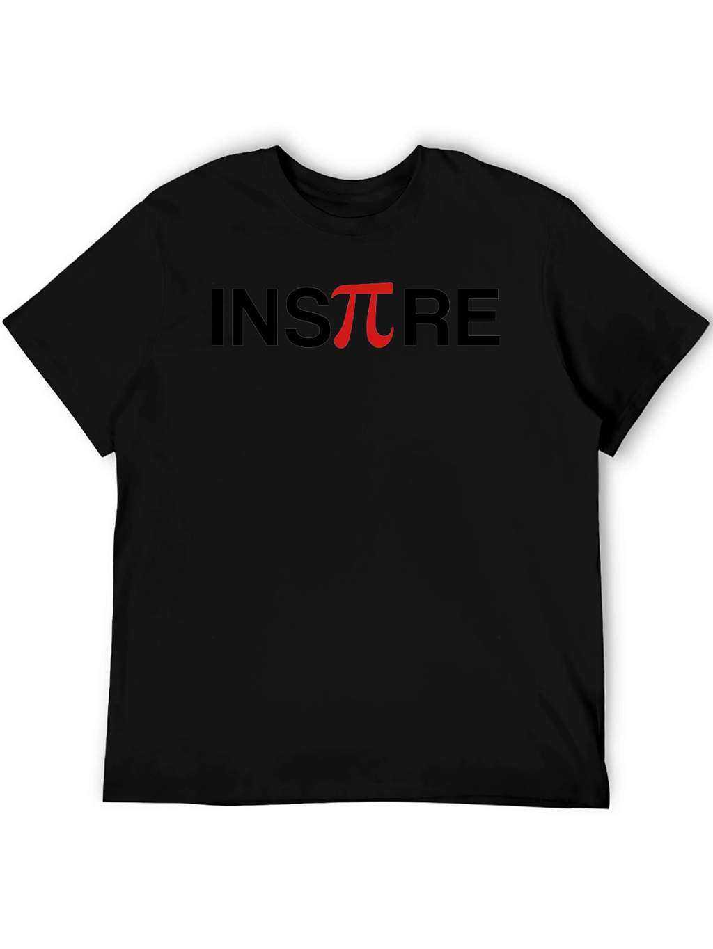 Inspire Pi Math T-Shirt - Black Short Sleeve