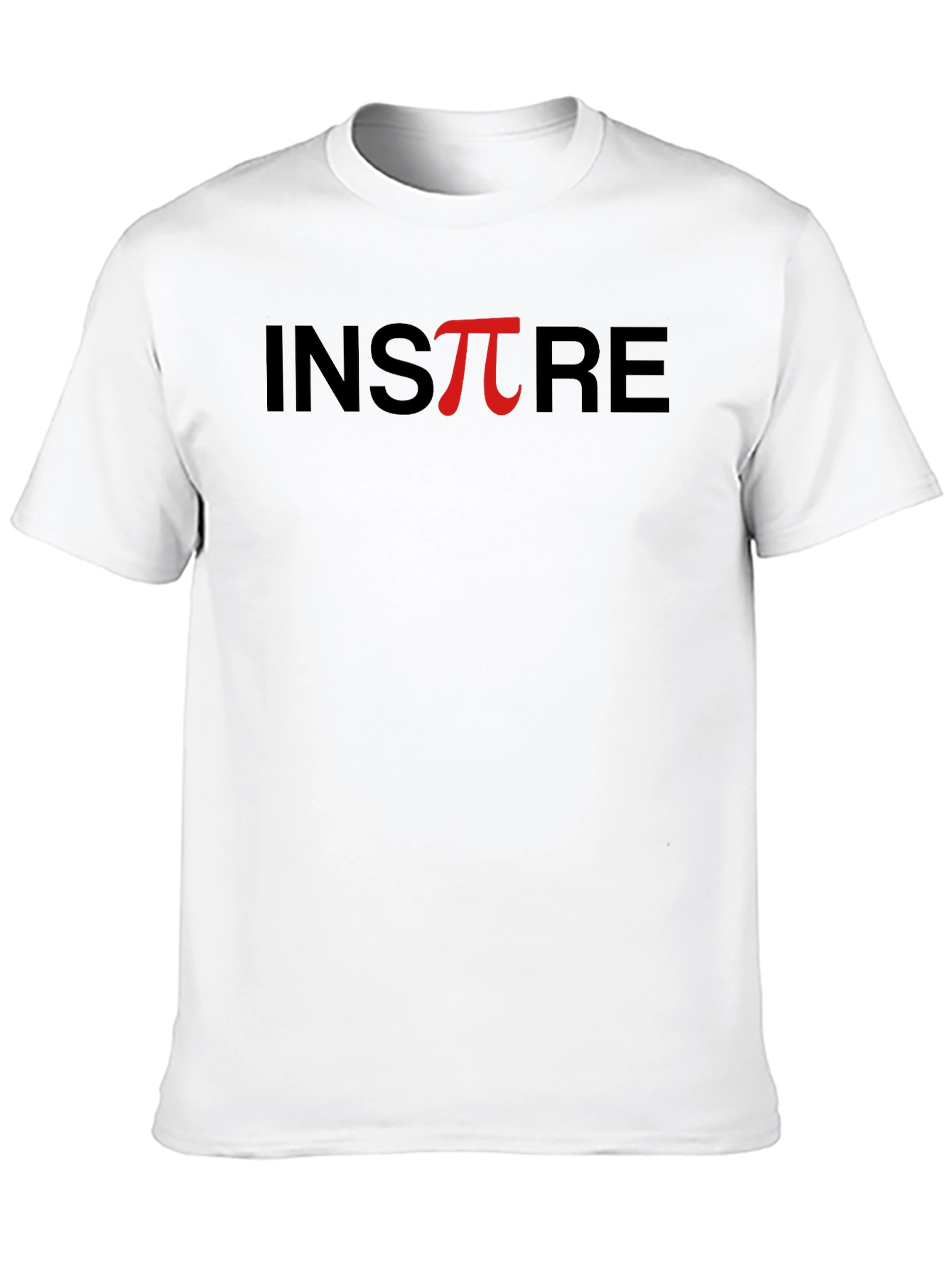 Inspire Pi Math T-Shirt - Black Short Sleeve