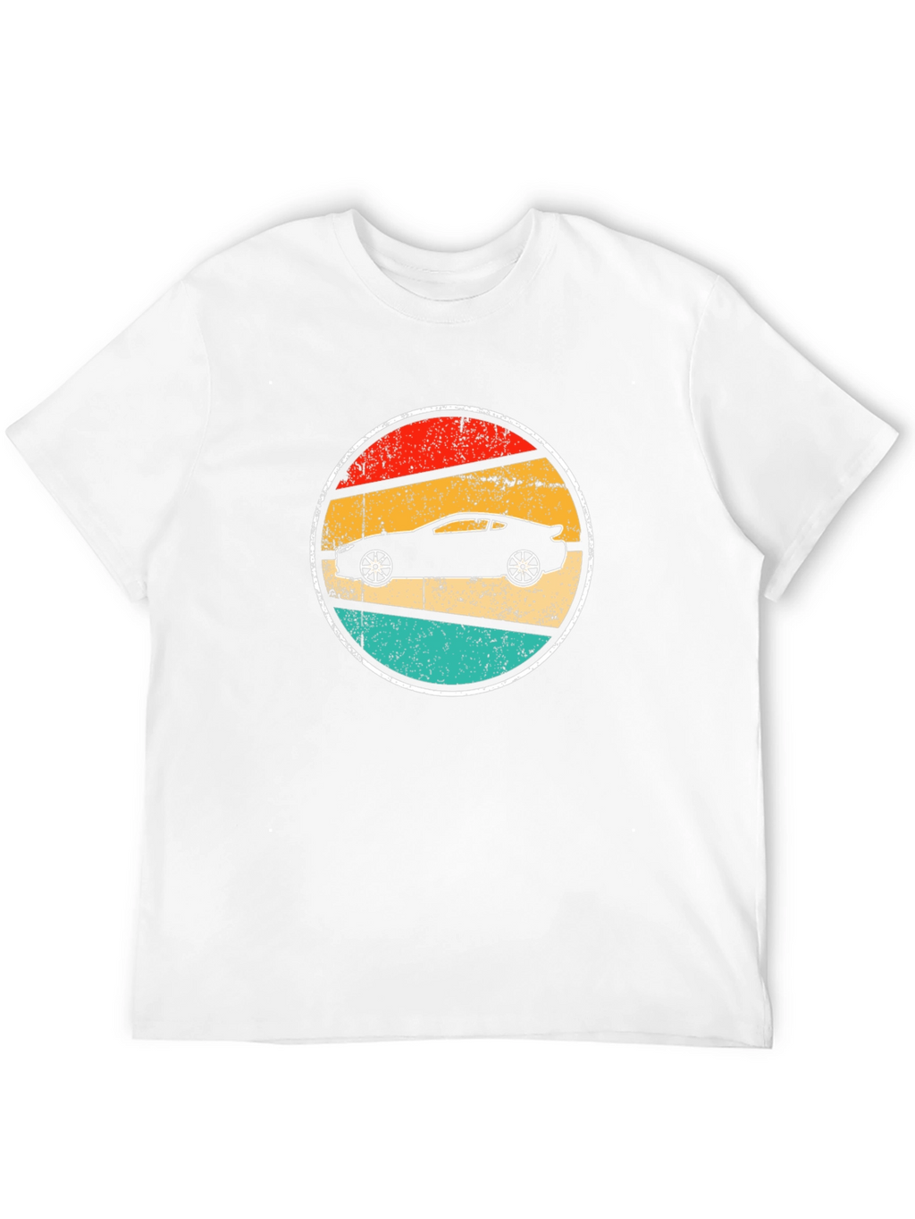 Retro Car Graphic Tee - Black