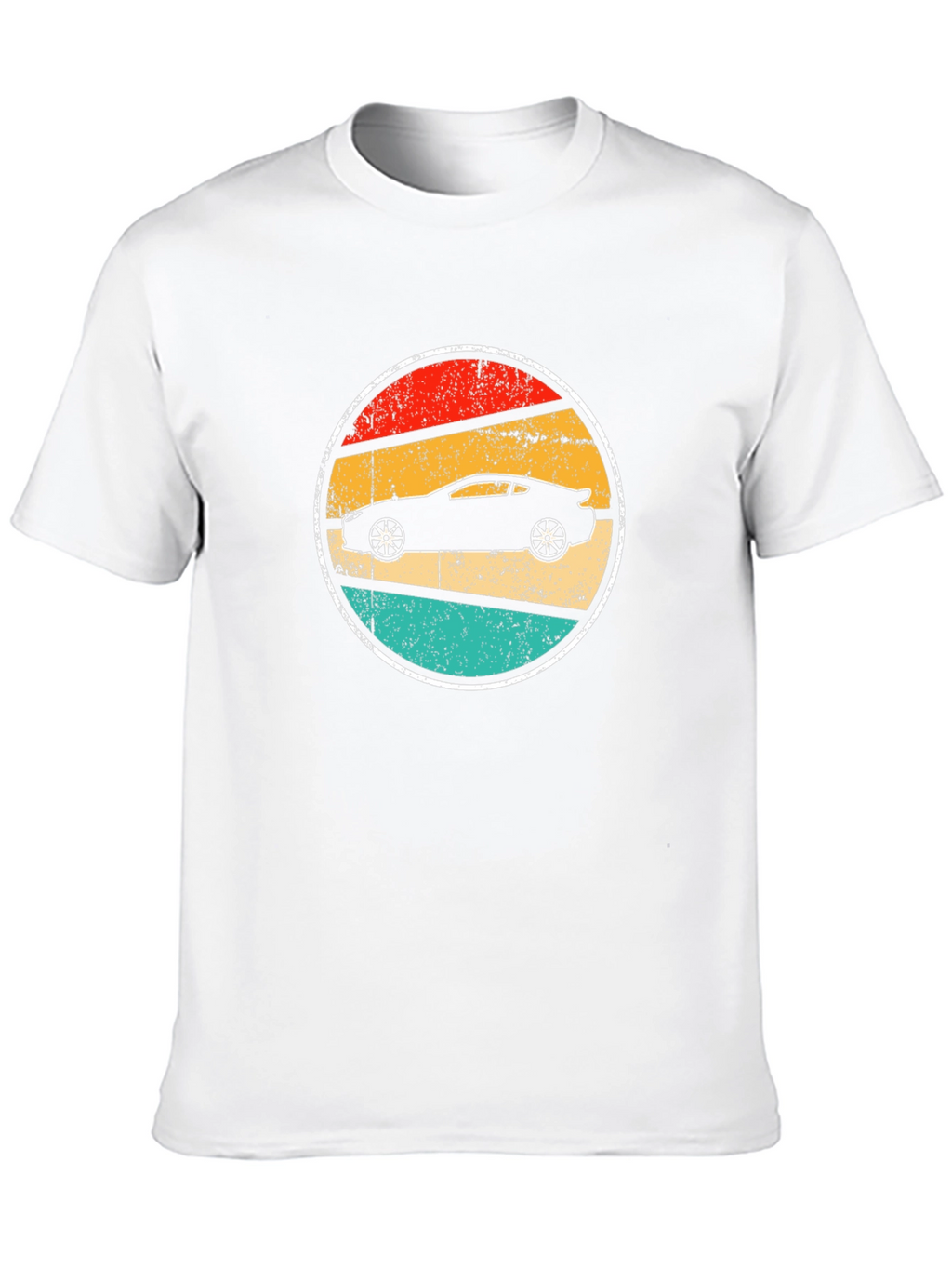 Retro Car Graphic Tee - Black