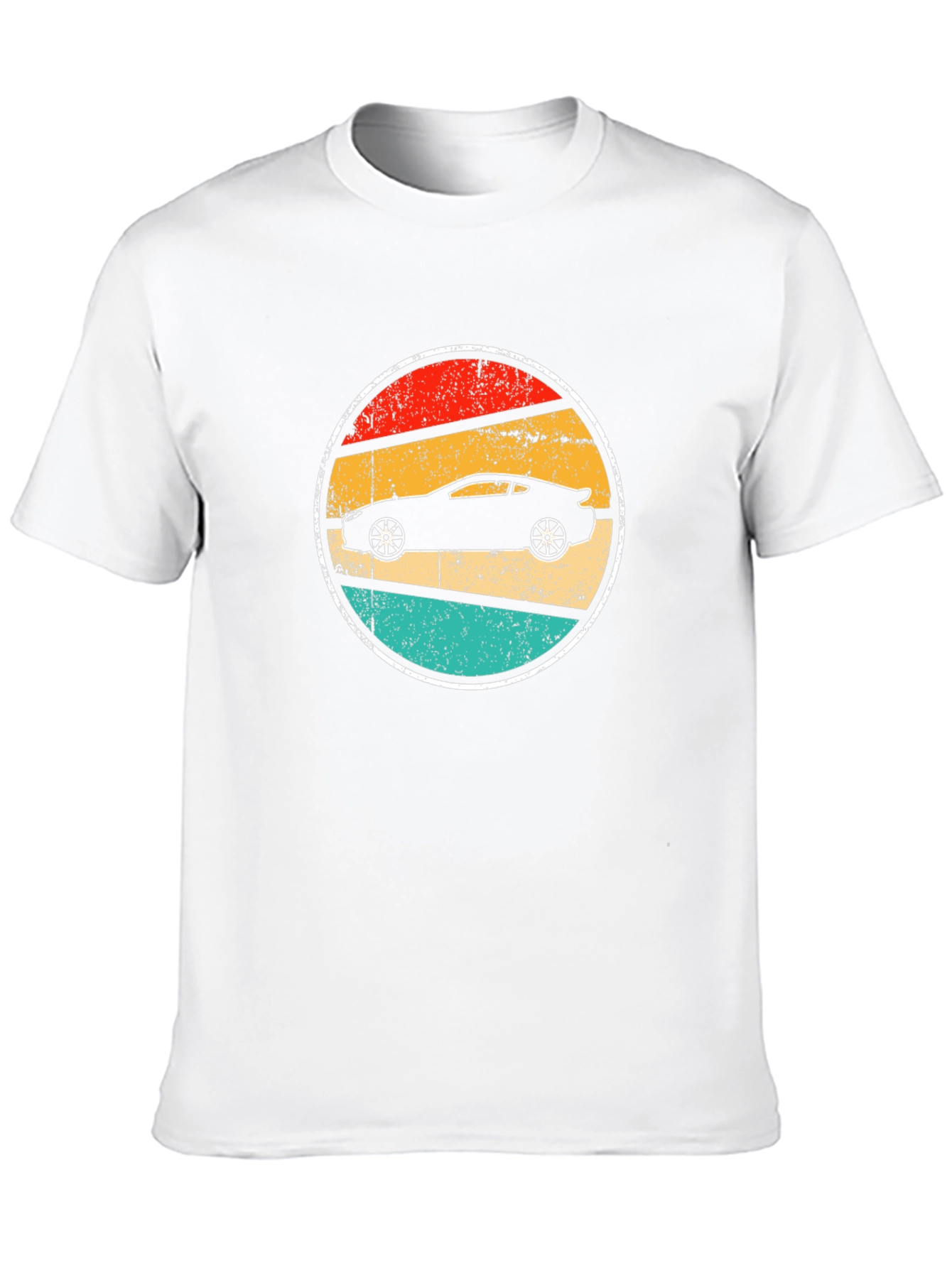 Retro Car Graphic Tee - Black