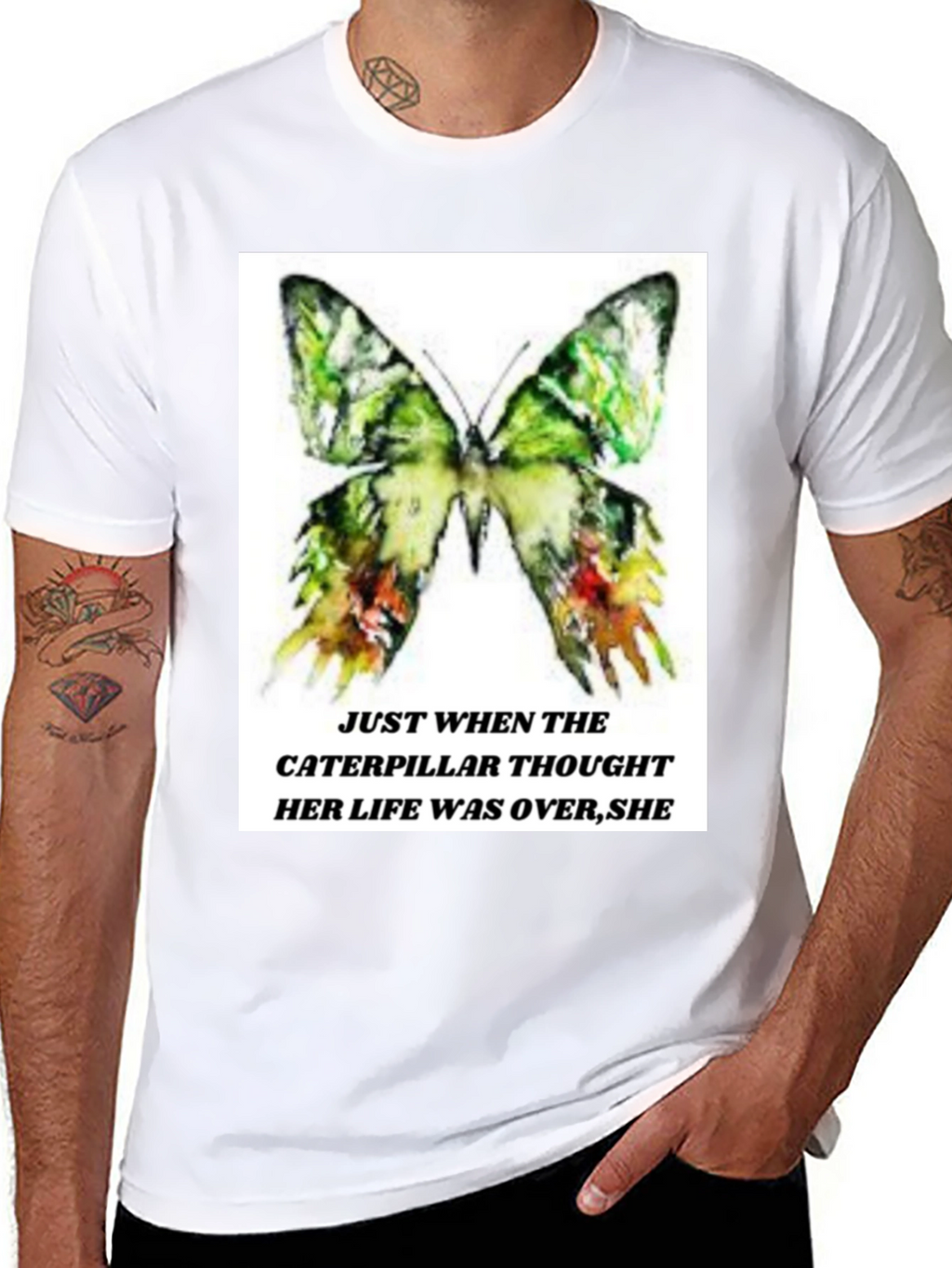Butterfly Transformation T-Shirt