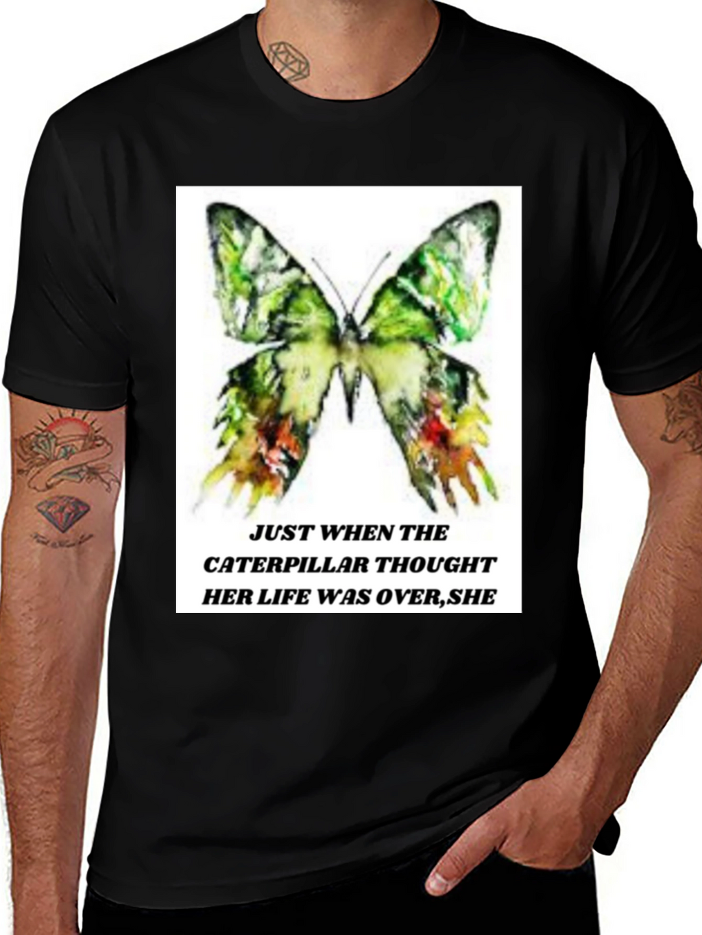 Butterfly Transformation T-Shirt