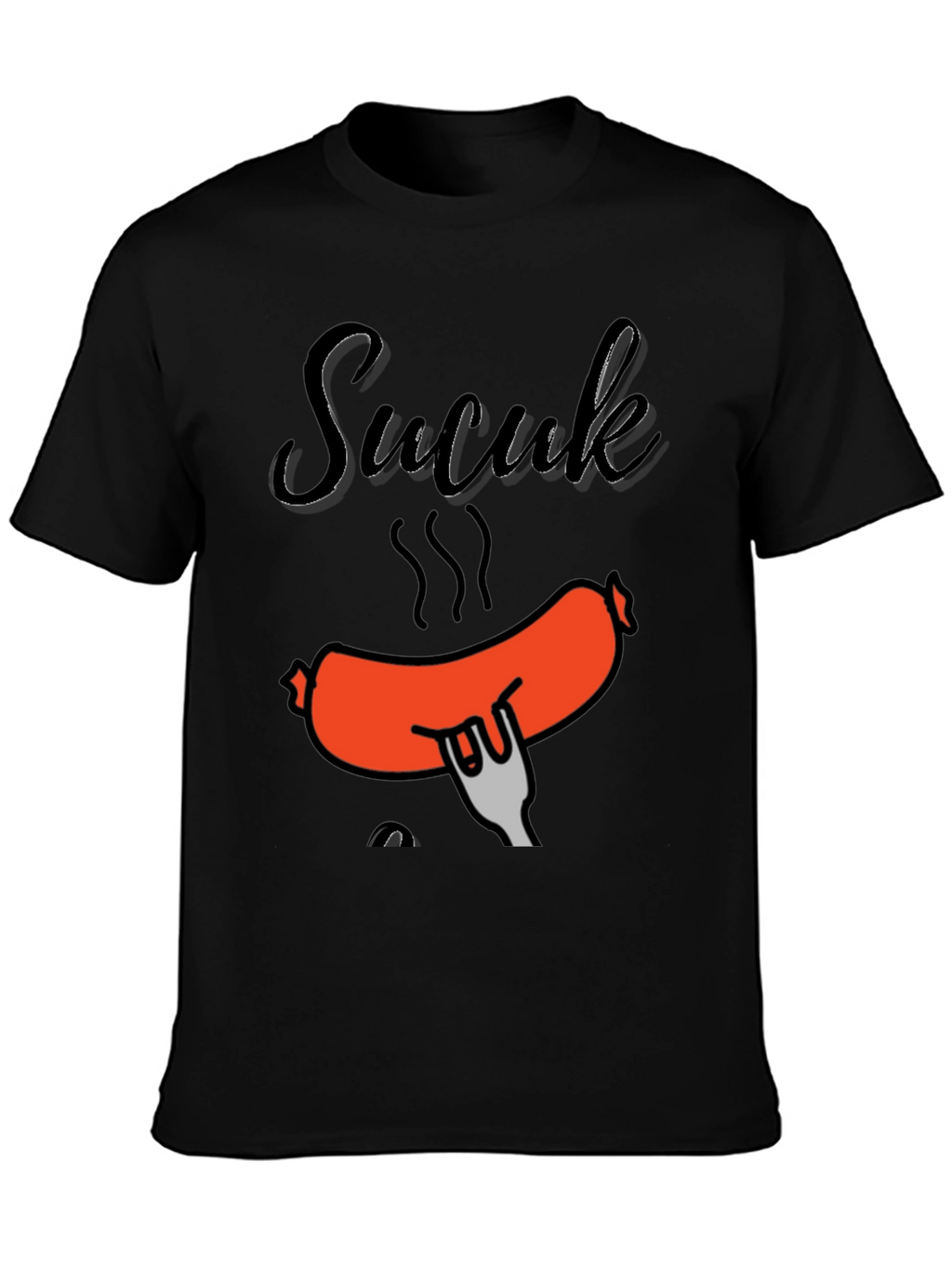 Sucuk Sausage Graphic T-Shirt - Foodie Tee