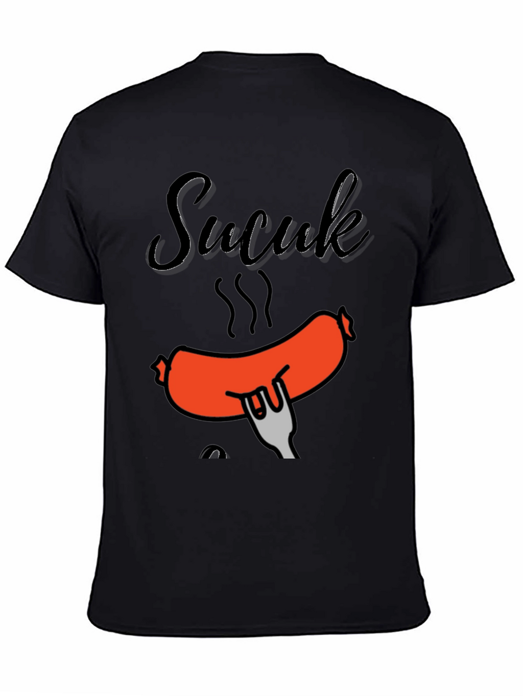 Sucuk Sausage Graphic T-Shirt - Foodie Tee