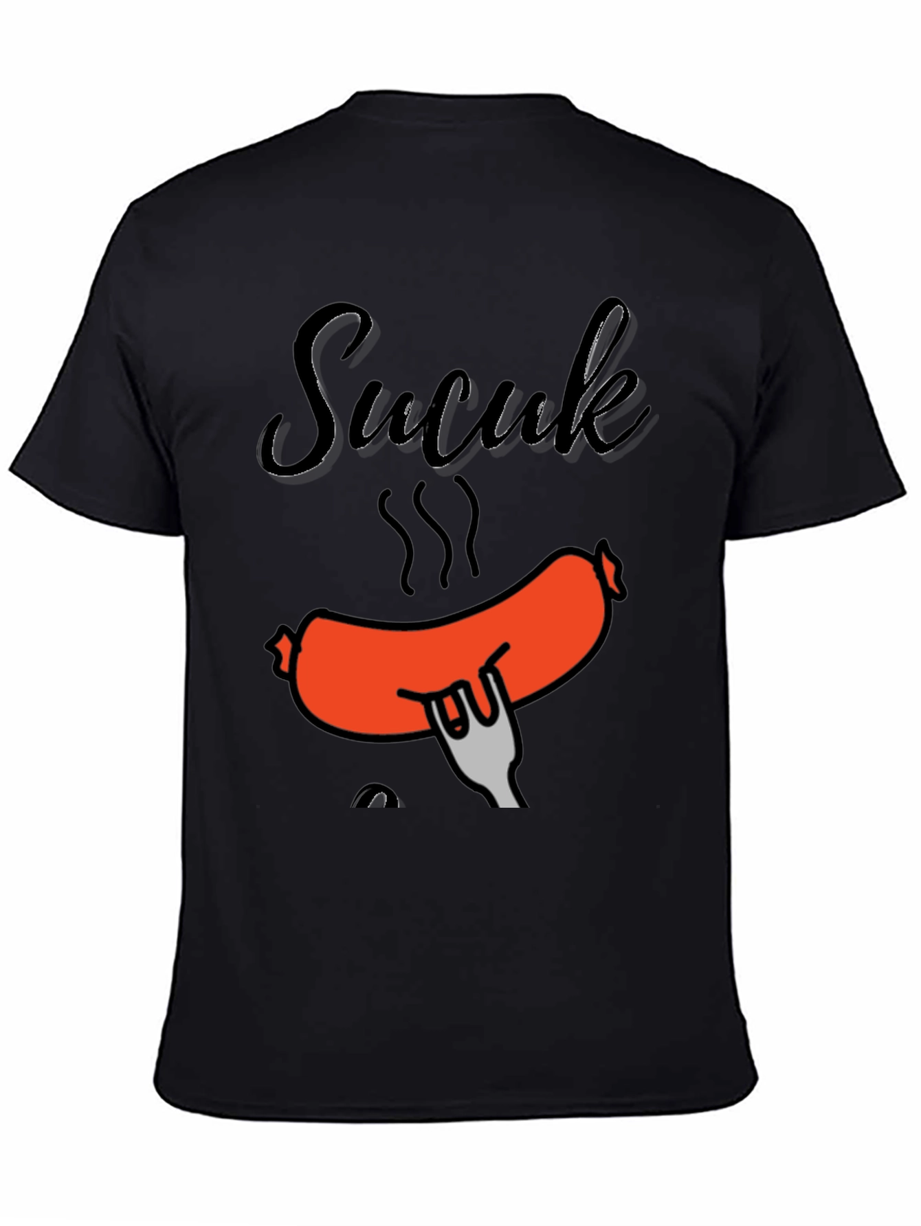 Sucuk Sausage Graphic T-Shirt - Foodie Tee