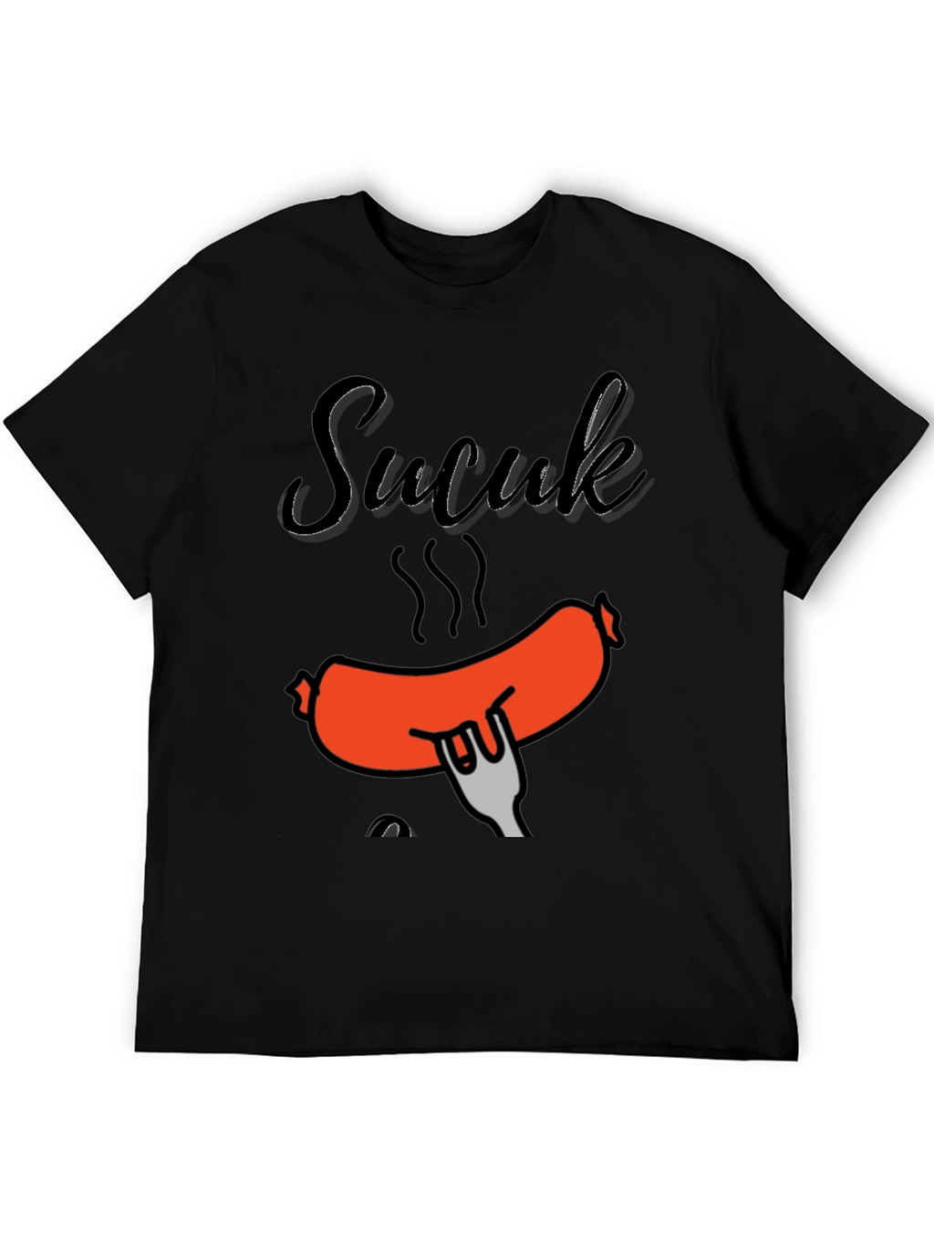 Sucuk Sausage Graphic T-Shirt - Foodie Tee