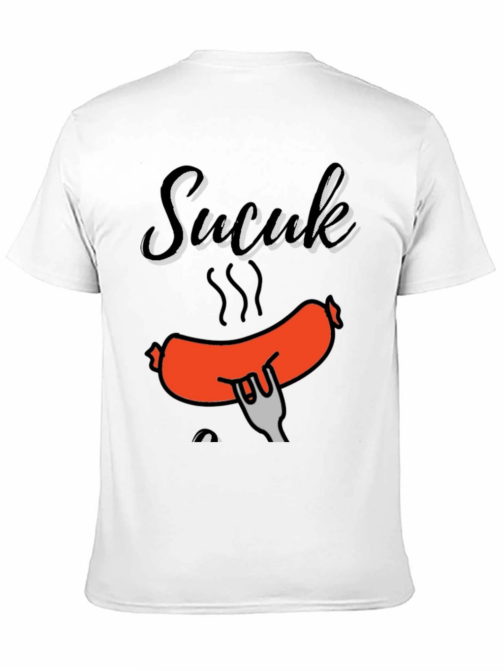 Sucuk Sausage Graphic T-Shirt - Foodie Tee