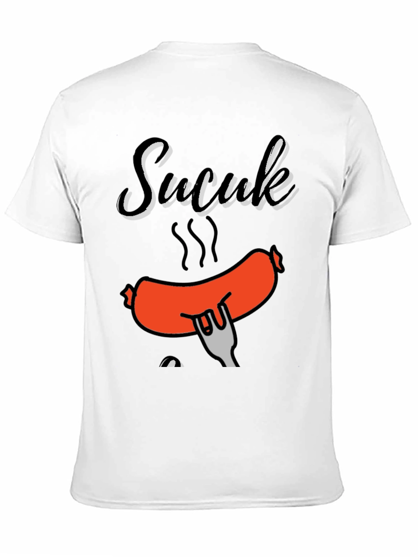 Sucuk Sausage Graphic T-Shirt - Foodie Tee