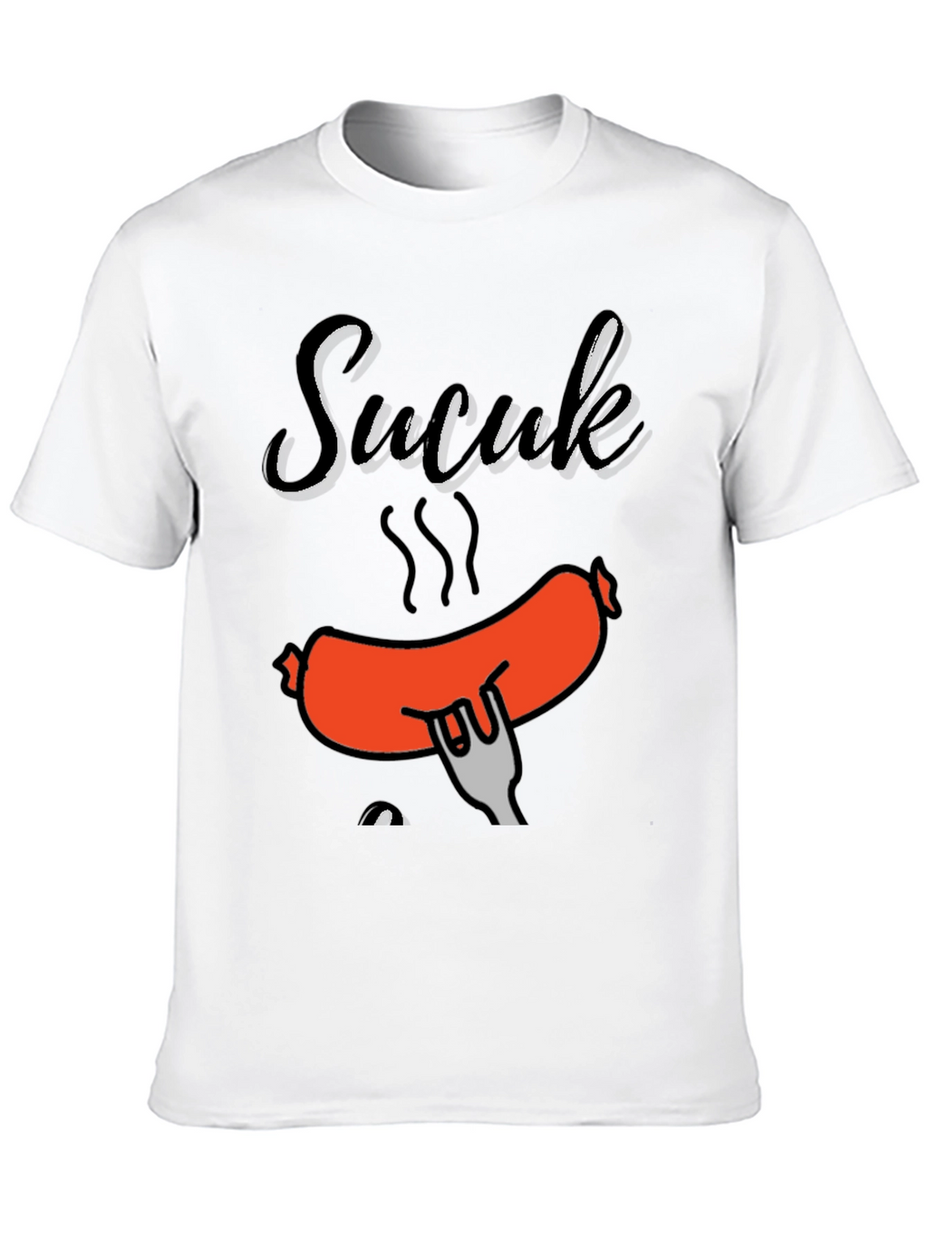 Sucuk Sausage Graphic T-Shirt - Foodie Tee