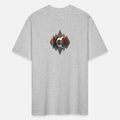 Doberman abstract - Geometry Dog Triangle