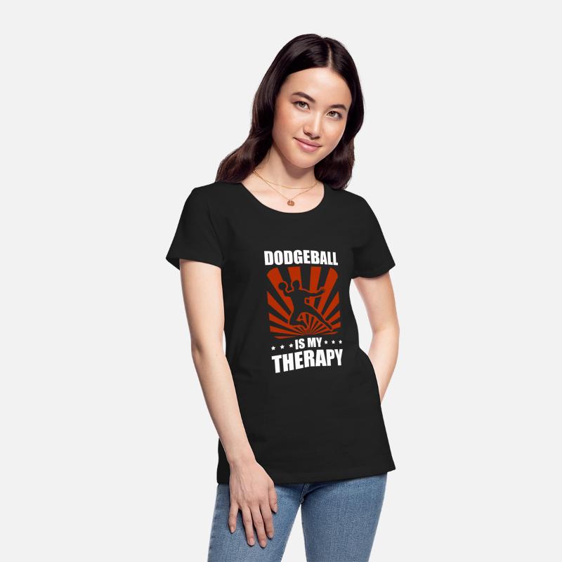 Dodgeball Is My Therapy Sport Dodgeball Player