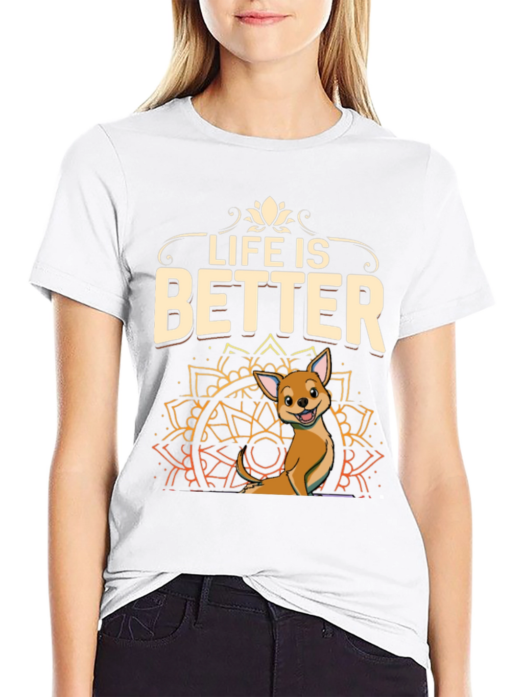 Life is Better Dog T-Shirt