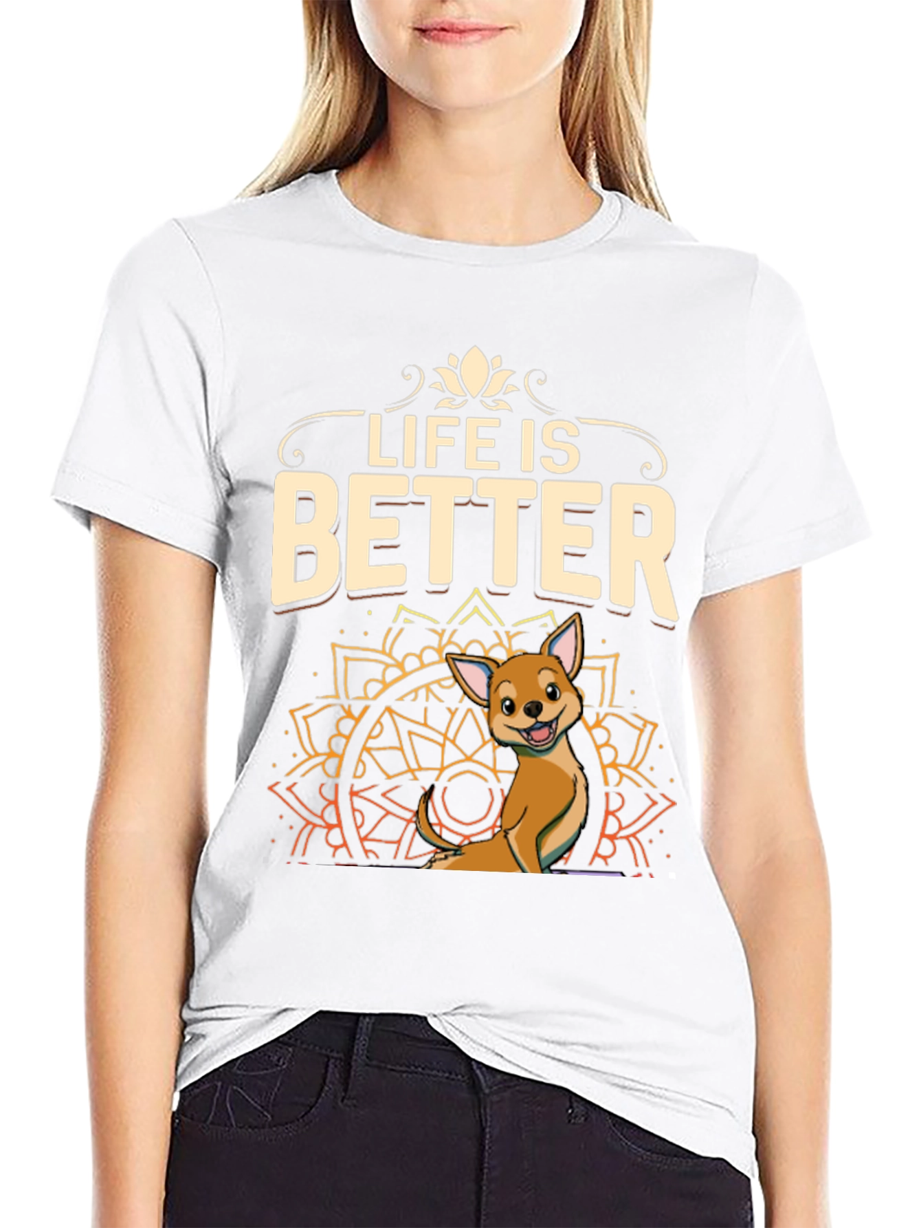 Life is Better Dog T-Shirt