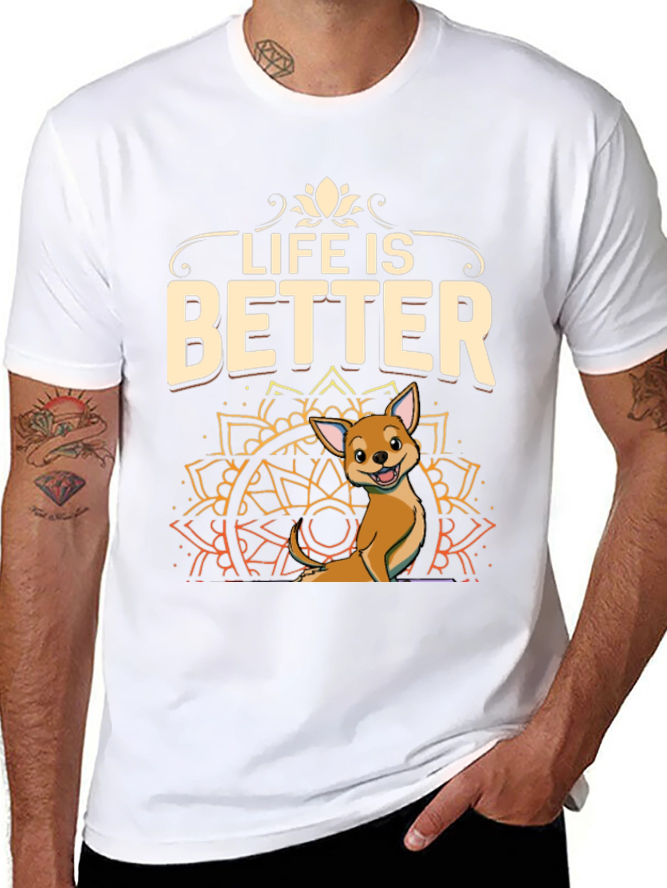 Life is Better Dog T-Shirt